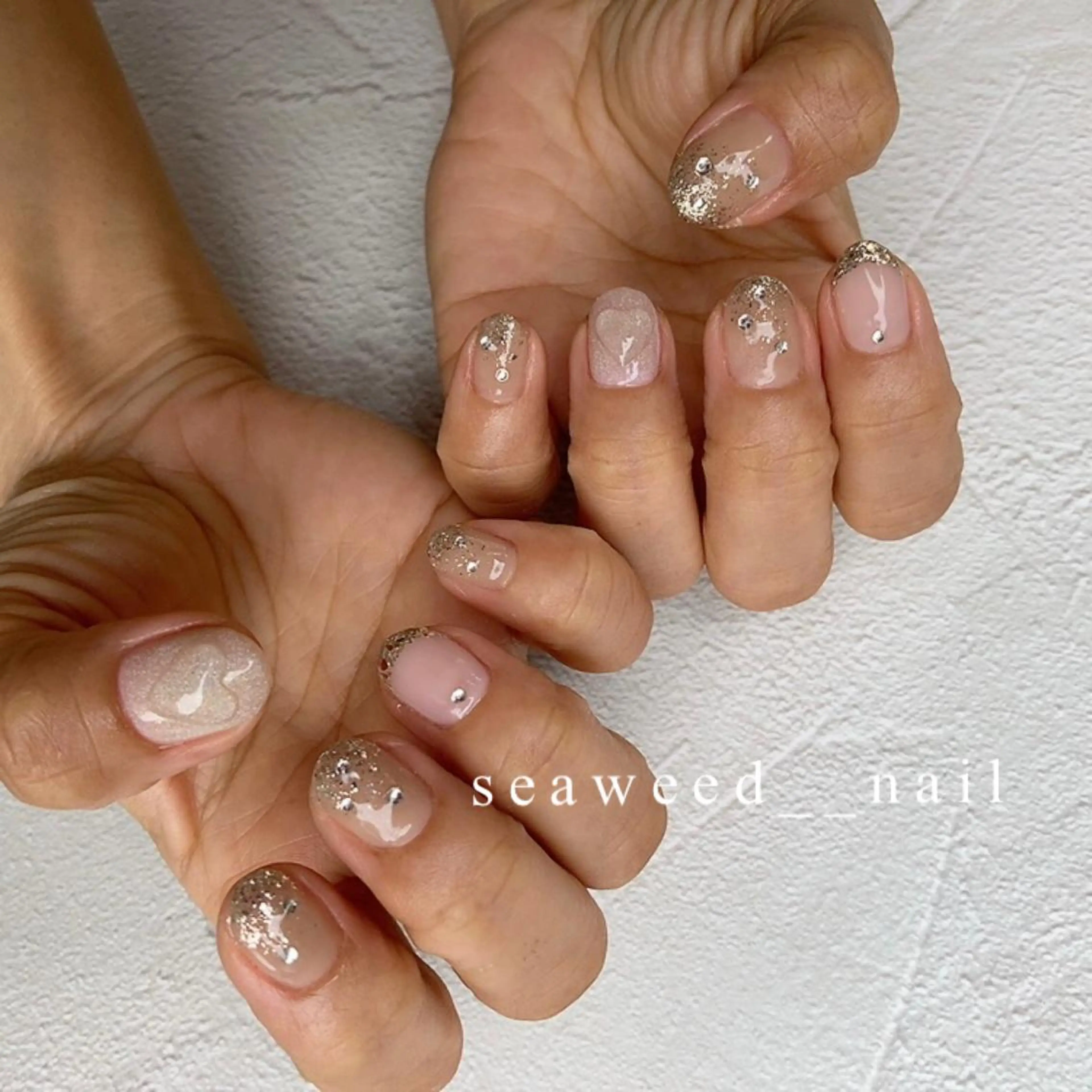 ネイル ハンドネイル seaweed nailのネイルデザイン