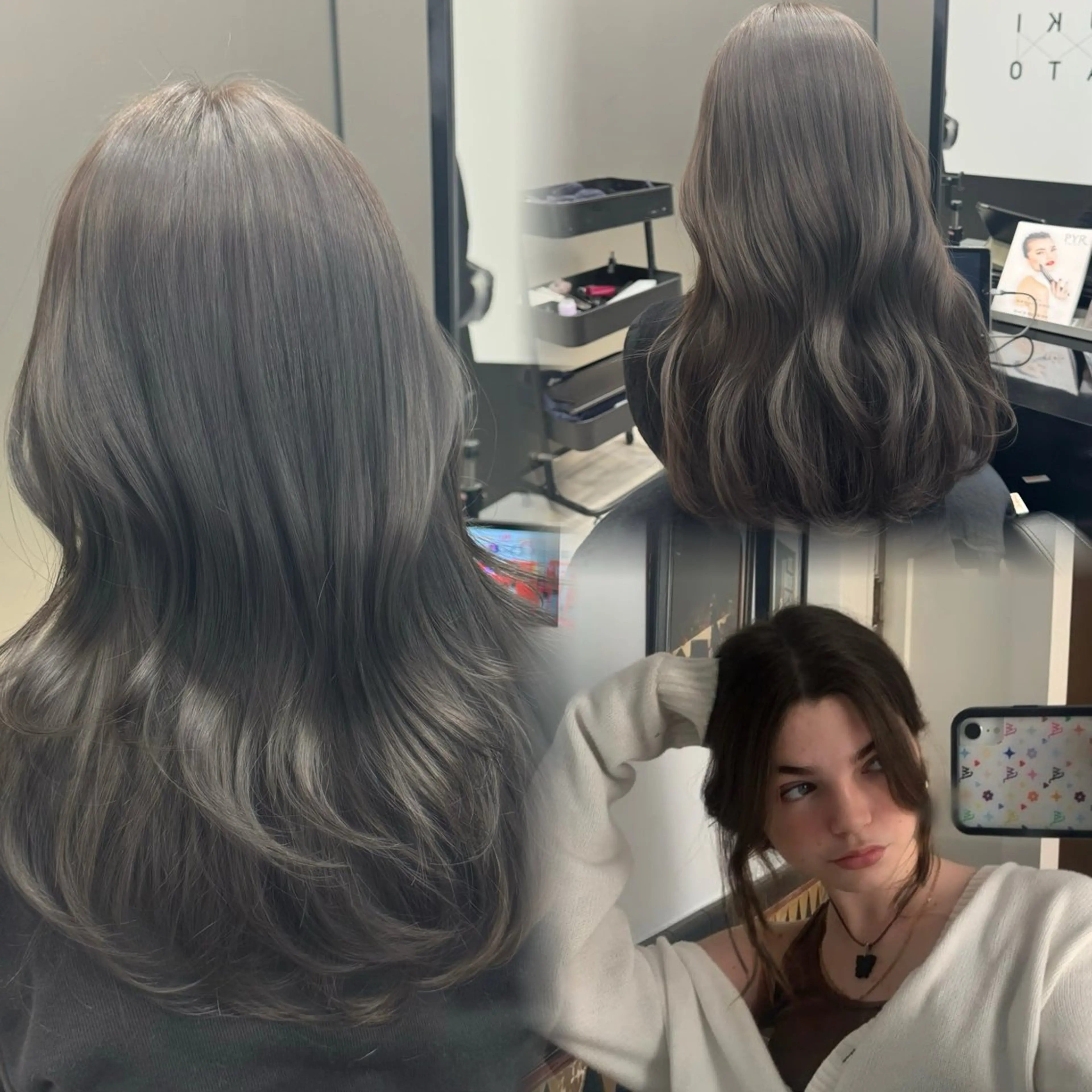 ロング カラー ヘアカラー トリートメント HARUKI MINATO Japan SENDAI所属・🌈【透明感・韓国 ヘア】がっきー🌈のヘアスタイル