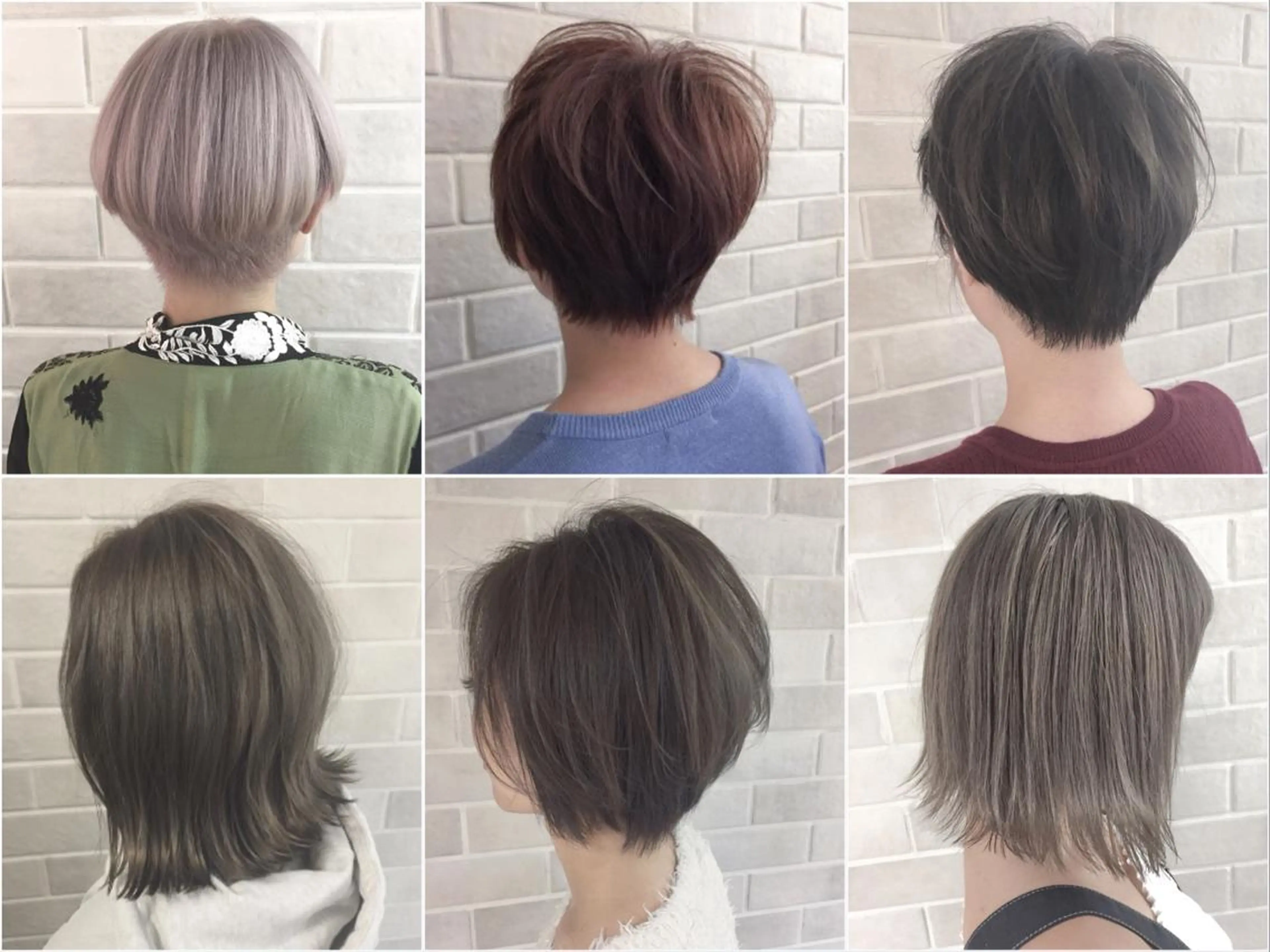ショート 韓国系ダブルカラー✨ ハイライト専門✨春日のヘアスタイル
