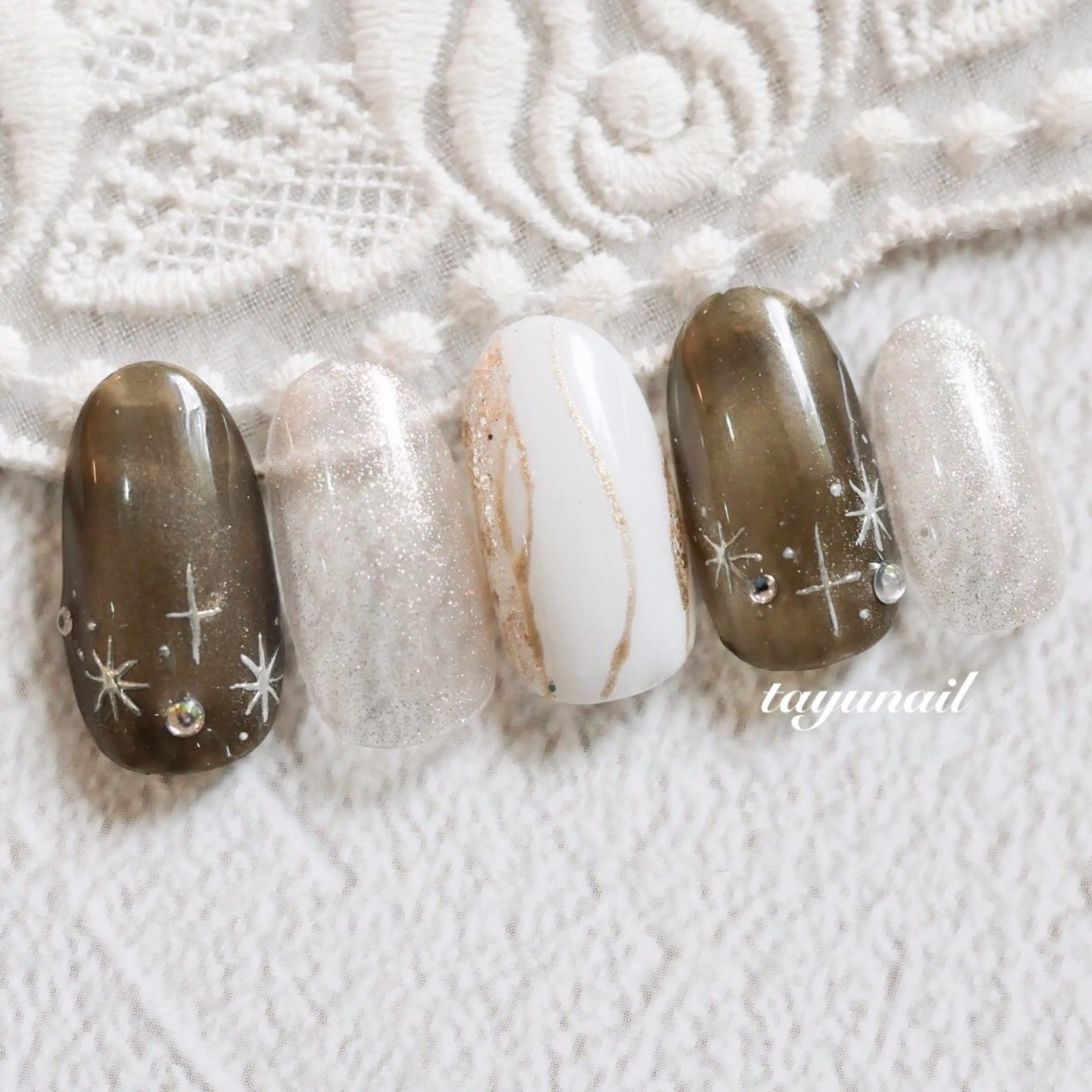 ネイル アートネイル ジェルネイル パラジェル ネイルサロン・ネイルスクール たゆnail所属・ネイルサロン 【たゆnail】のネイルデザイン