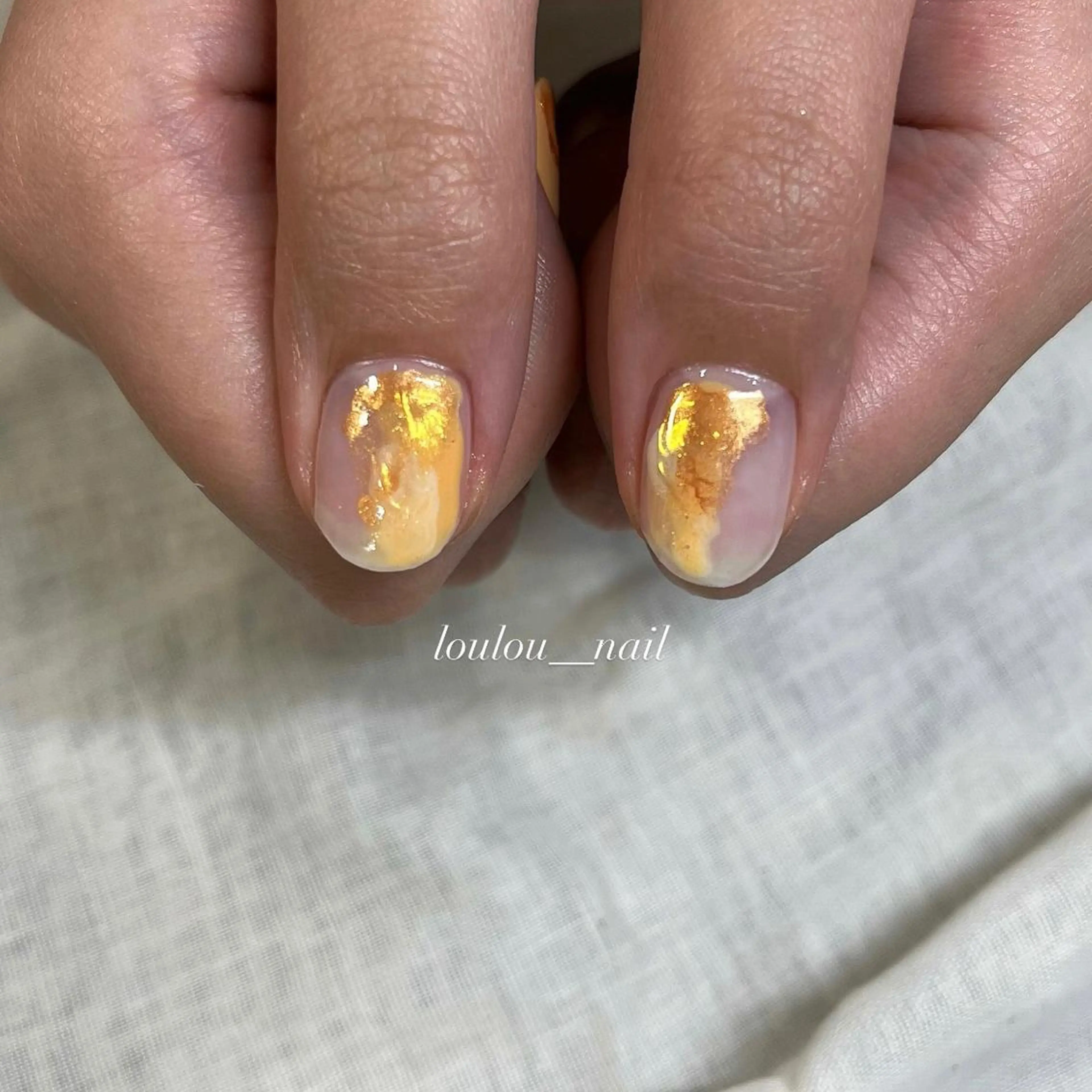ネイル キラキラネイル loulou _nail所属・葛西 知佳のネイルデザイン