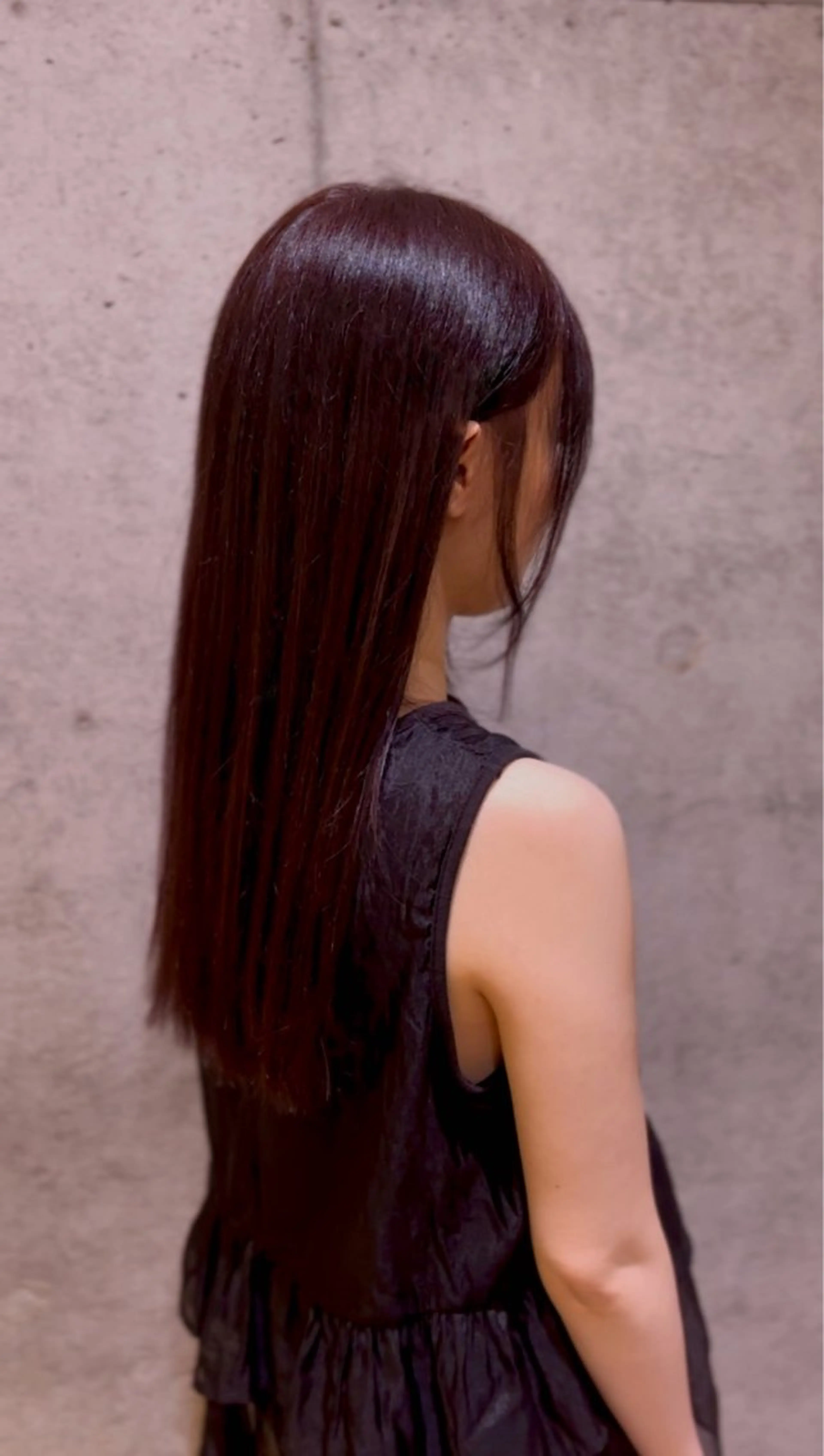 カラー 透明感カラー バイオレットカラー 🧡Say. ささもとまい🧡のヘアスタイル