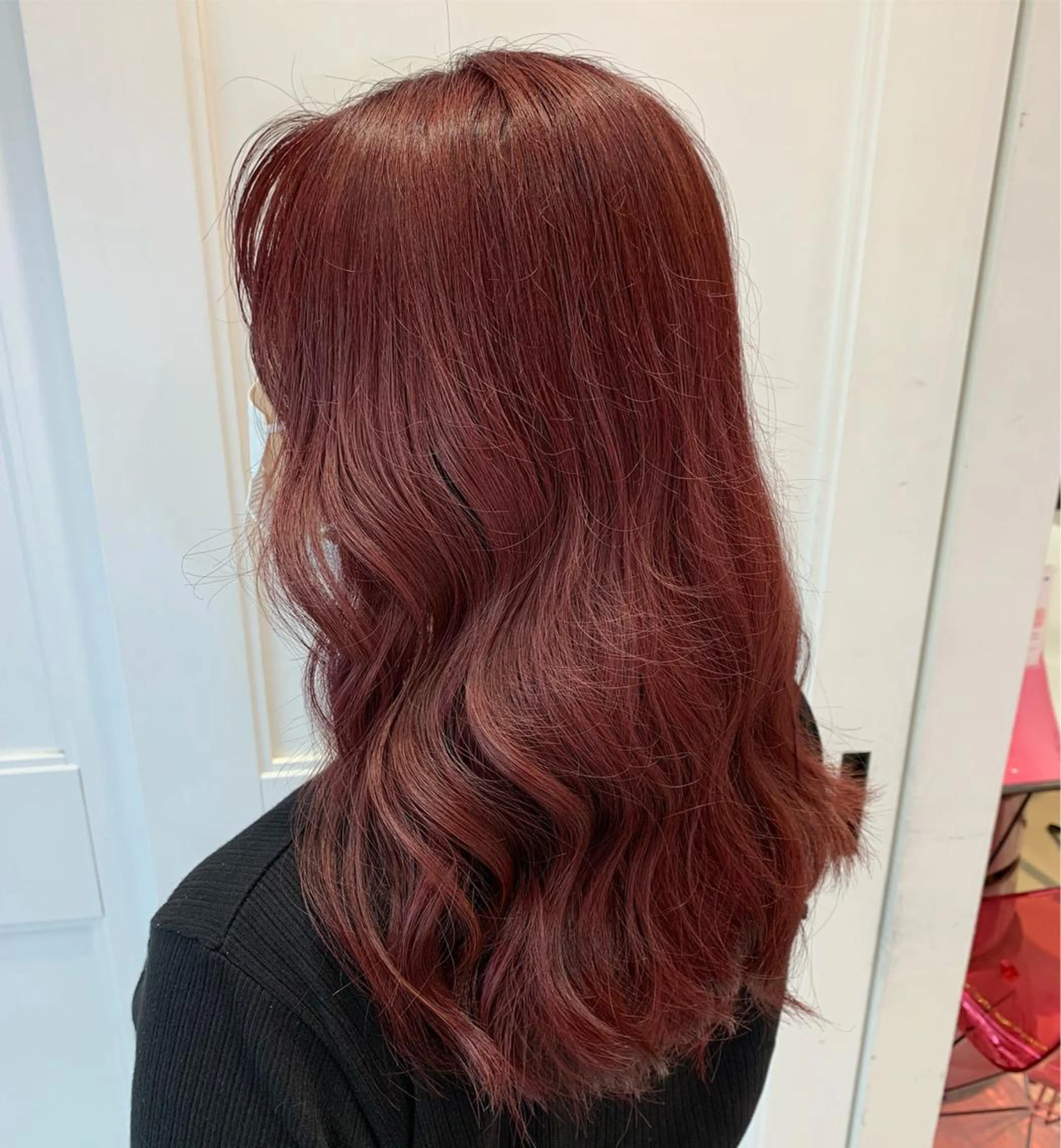 セミロング カラー ブリーチ nixfree WB所属・坂 瑞希のヘアスタイル