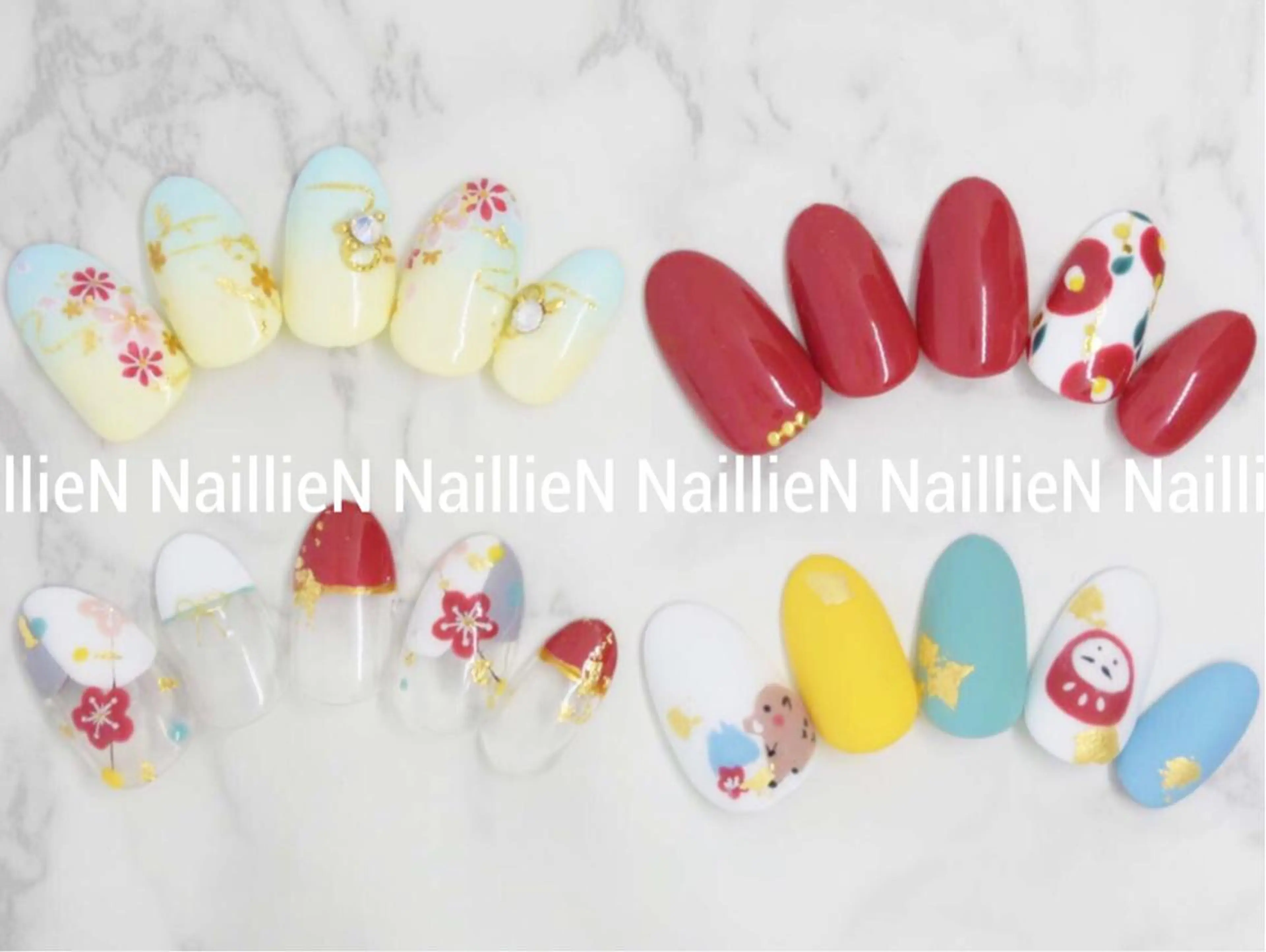 ネイル 成人式 Nail lieNのネイルデザイン