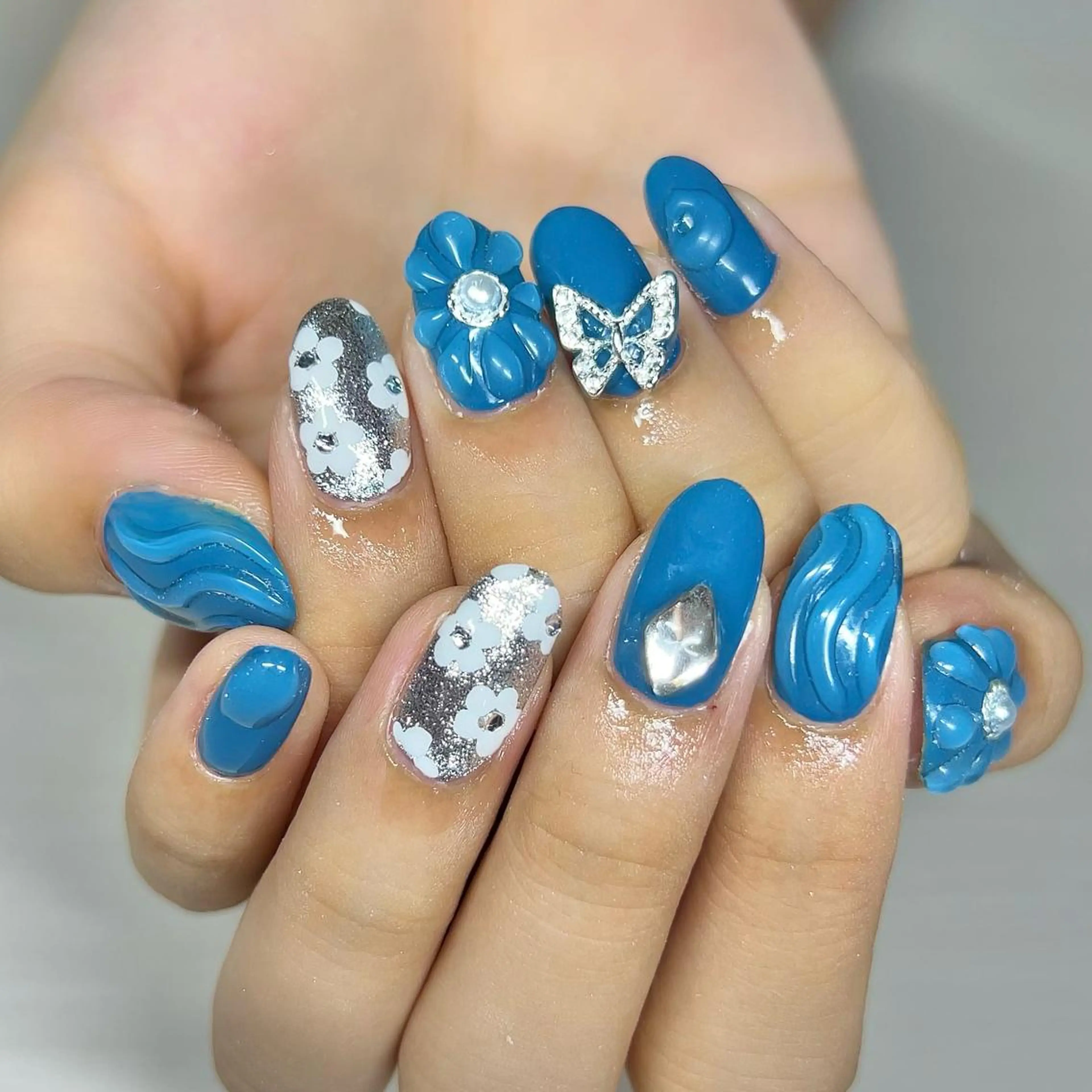 ネイル アートネイル ハンドネイル 【Yappy🌈】 💖P-tanaのネイルデザイン