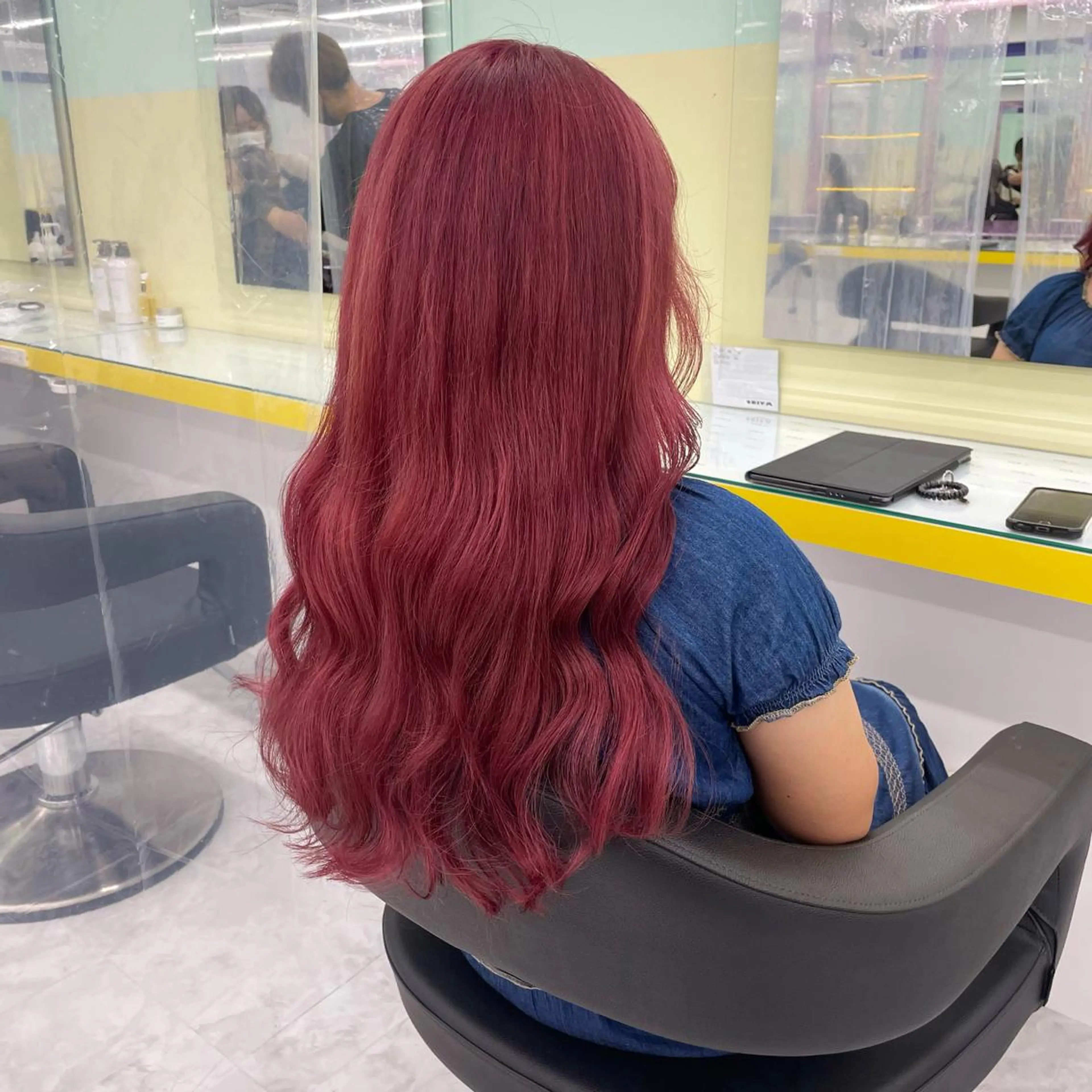 セミロング カラー パーマ ヘアアレンジ メンズ ヘアカラー トリートメント ヘッドスパ ヘアセット 💜寒色特化 門脇誠弥💜のヘアスタイル