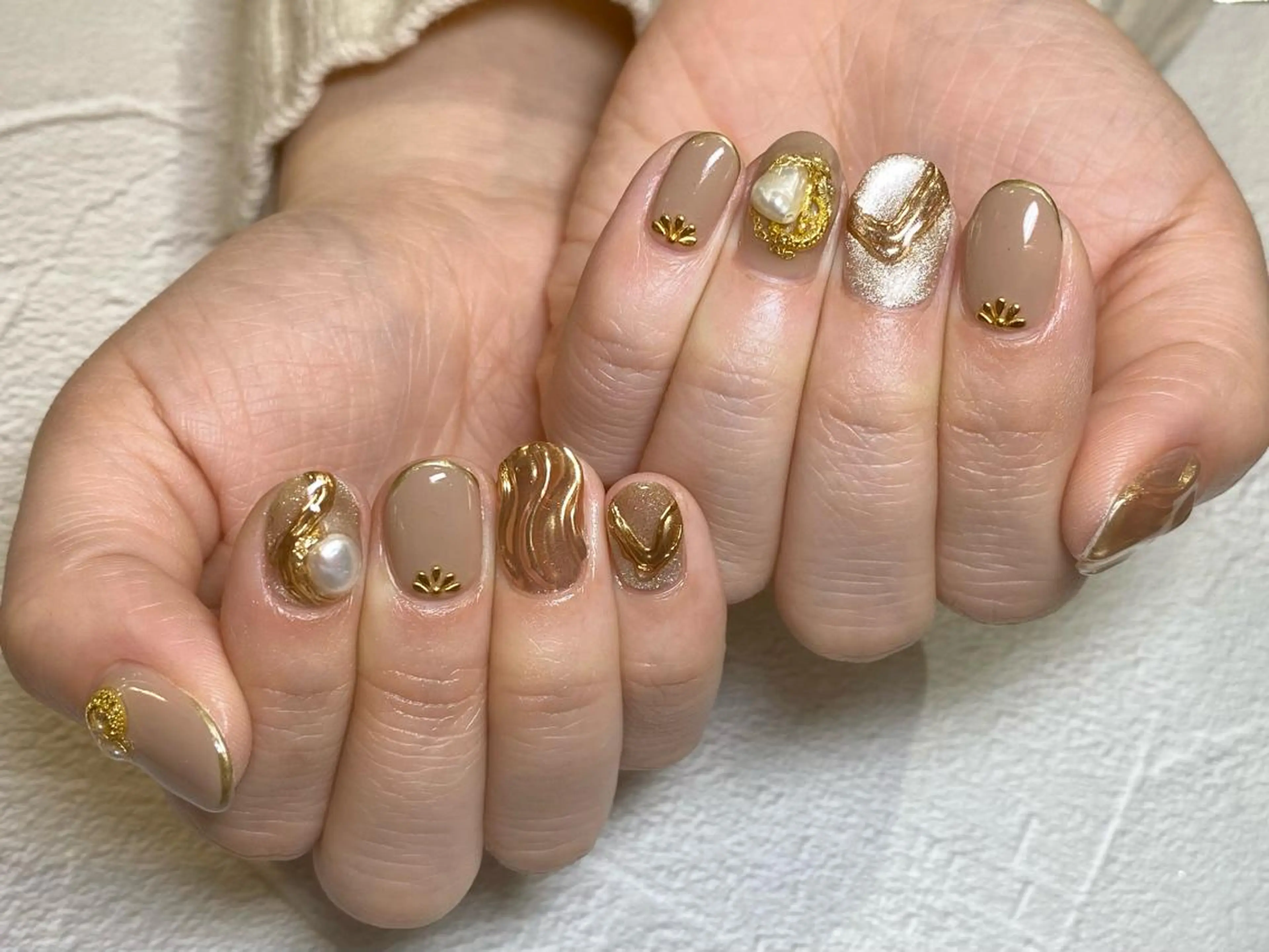 ネイル ハンドネイル L'ecrin所属・L'ecrin 田中のネイルデザイン