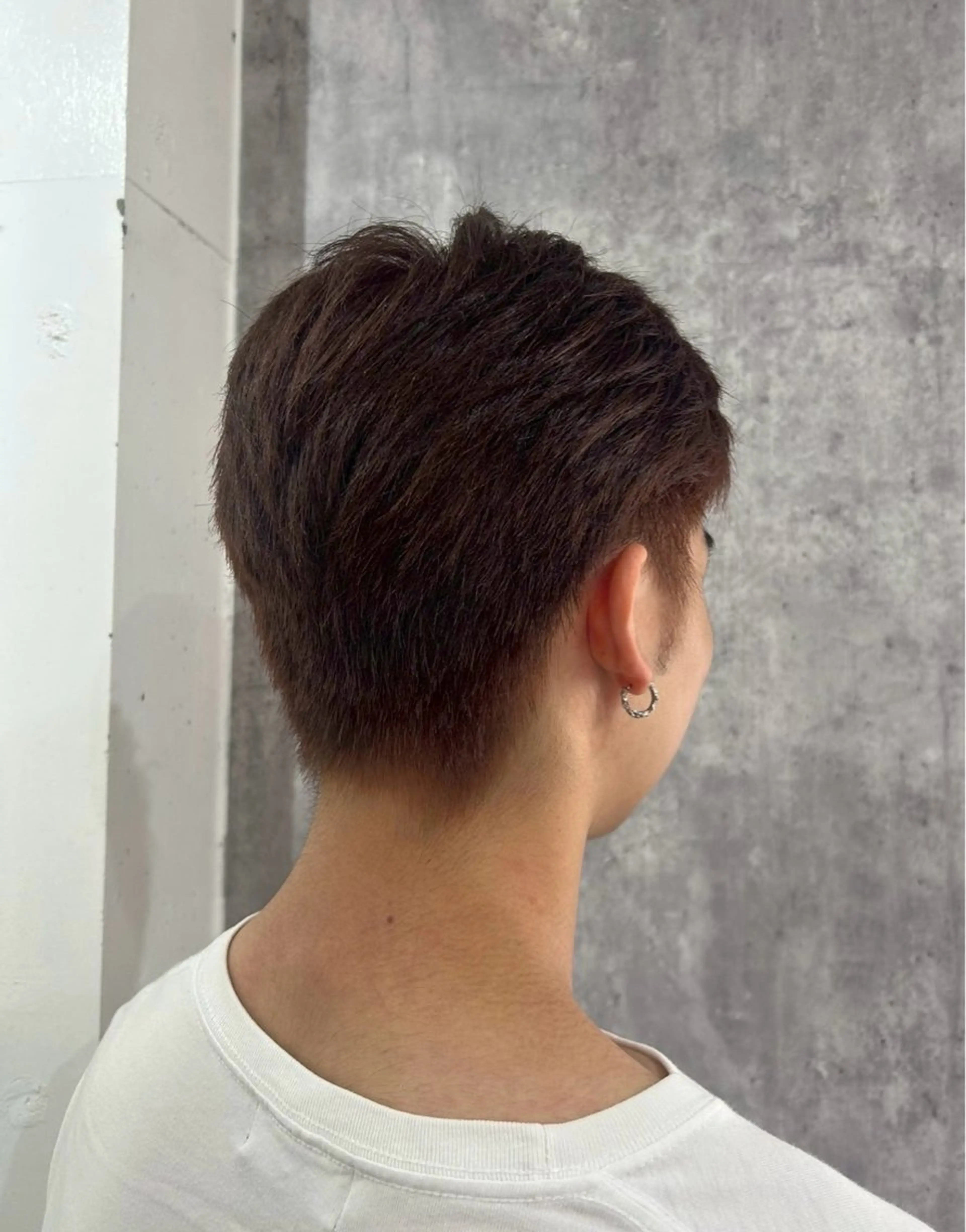 メンズ ヘアカラー 安藤 ひなたのヘアスタイル