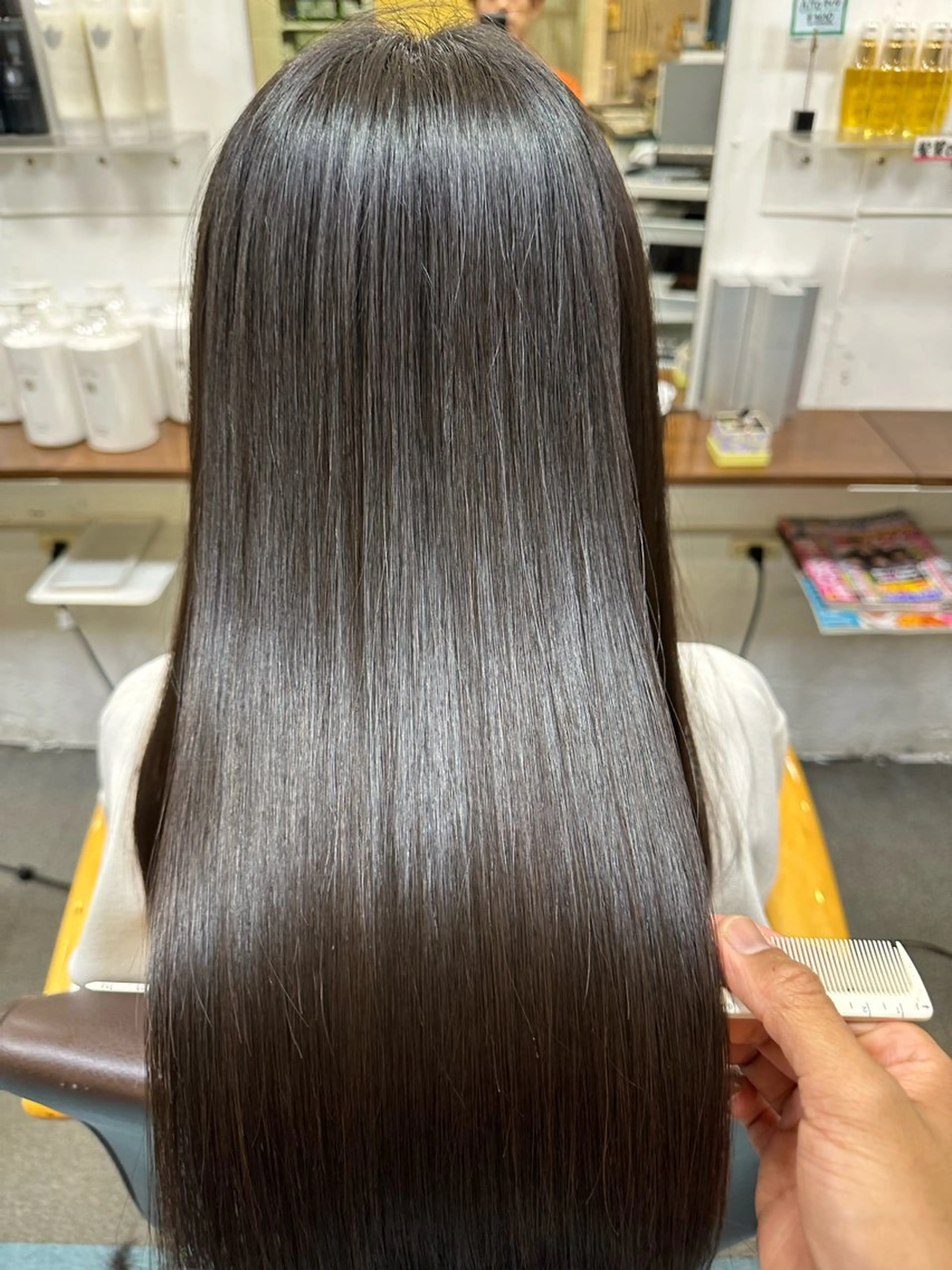 ロング 髪質改善 カット トリートメント 【髪質改善】に特化 オリーブオイルクラブのヘアスタイル