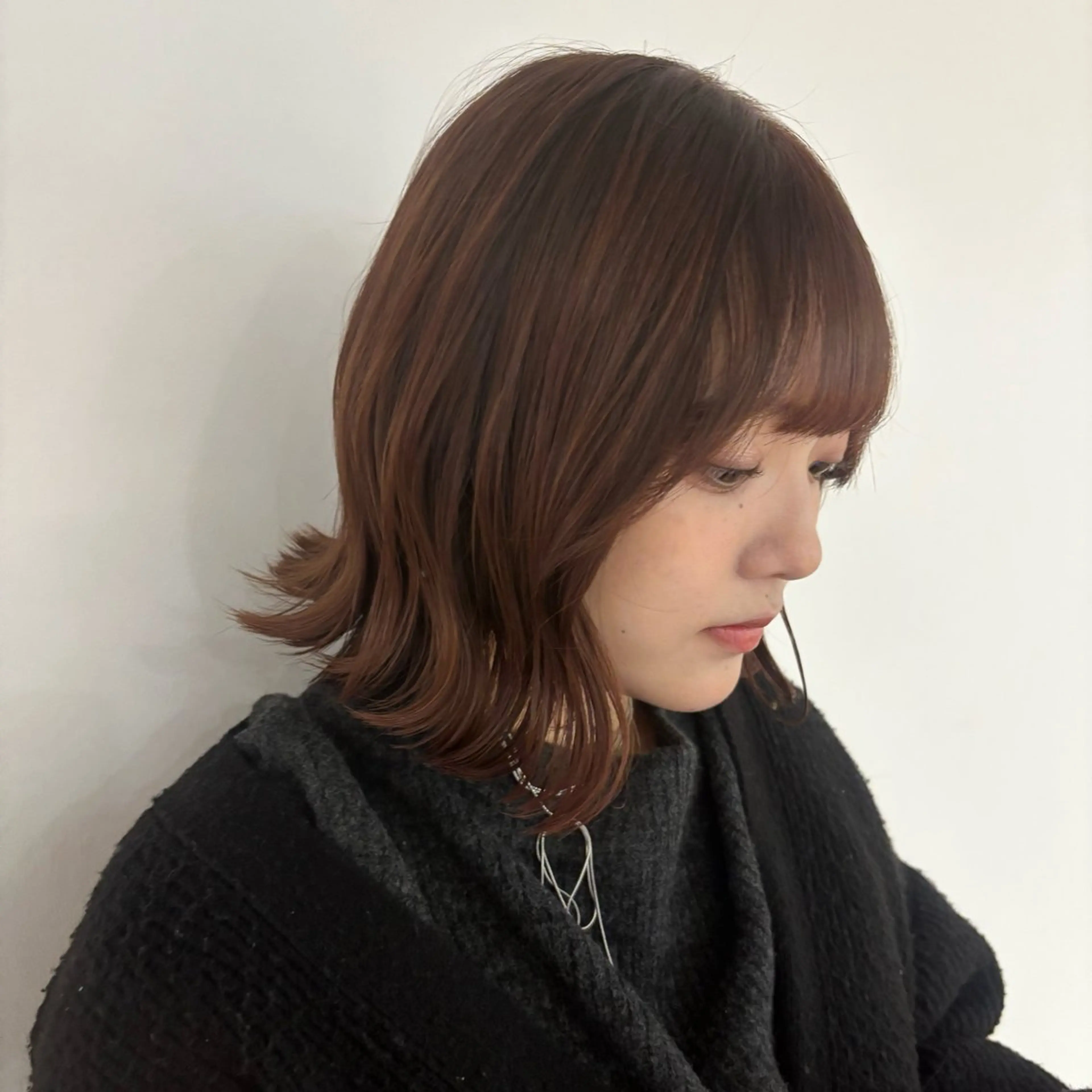 【🫧冬こそミニボブにしませんか🫧】カット+1stepトリートメント 韓国風🪄の写真