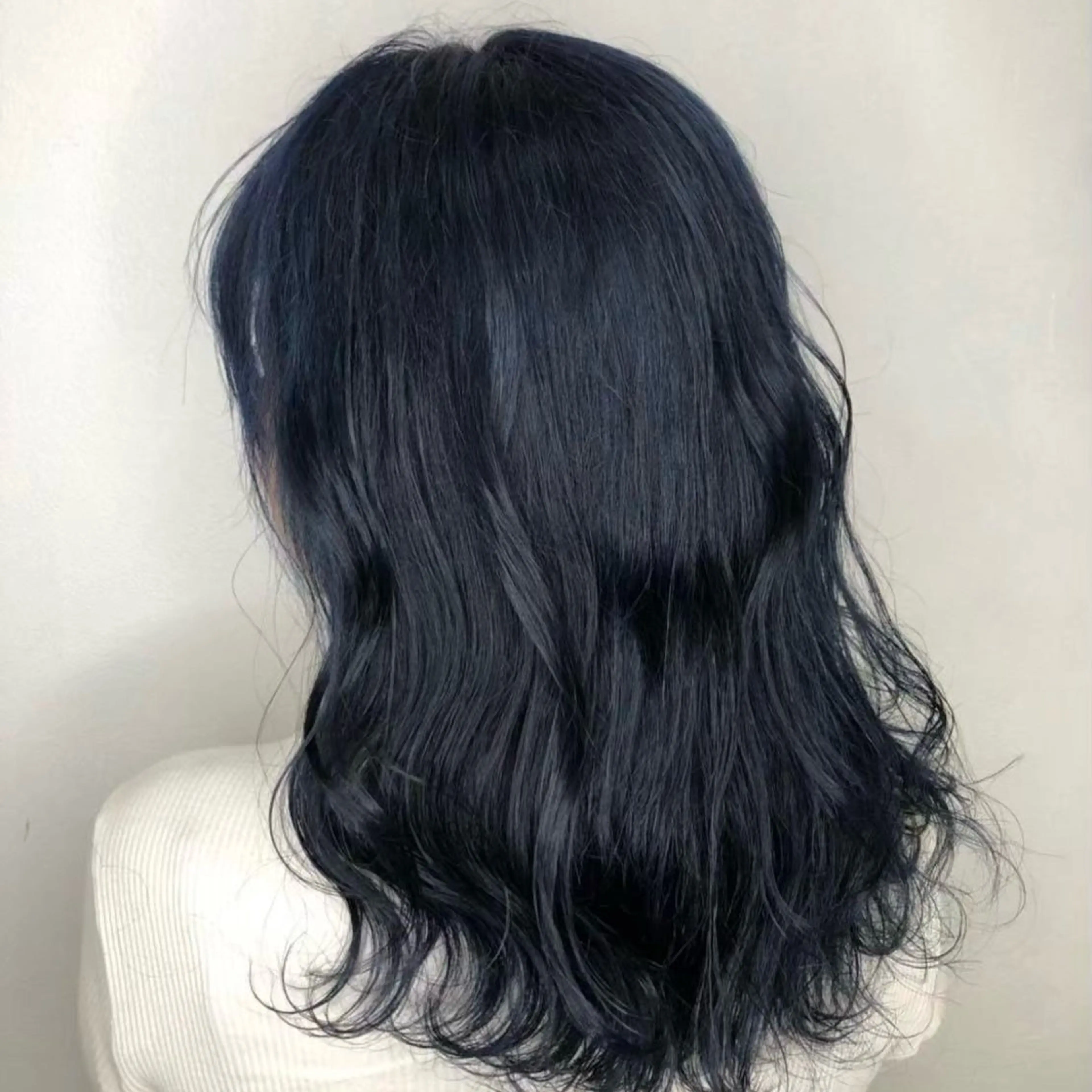 セミロング カット/艶カラー🎨 平間千賀のヘアスタイル