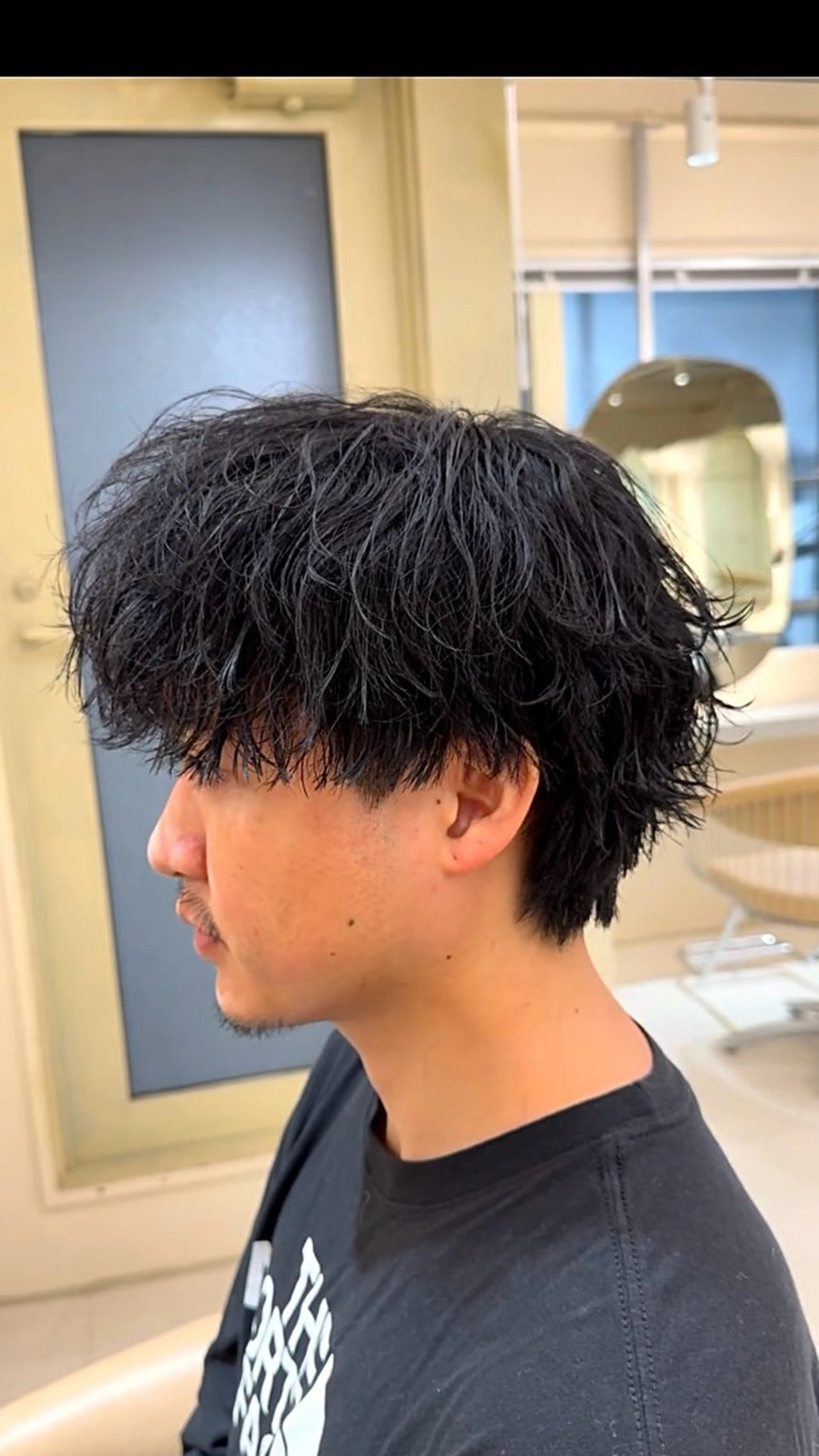 骨格矯正カット+波巻きパーマ ⚠️ミニモ限定価格⚠️の写真