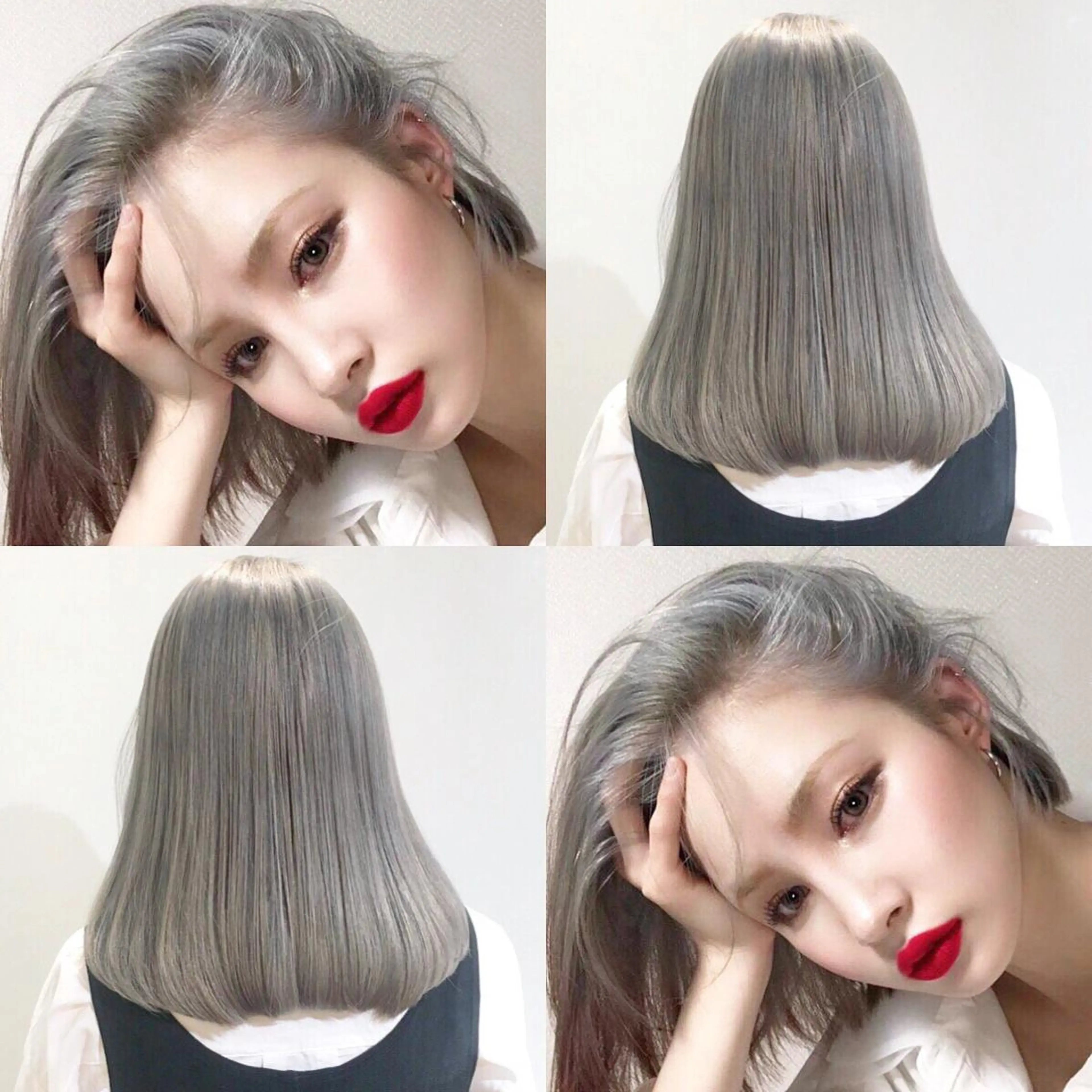 ミディアム カラー ヘアアレンジ As hair所属・🌟かかりつけ美容師 🌟アスカのヘアスタイル
