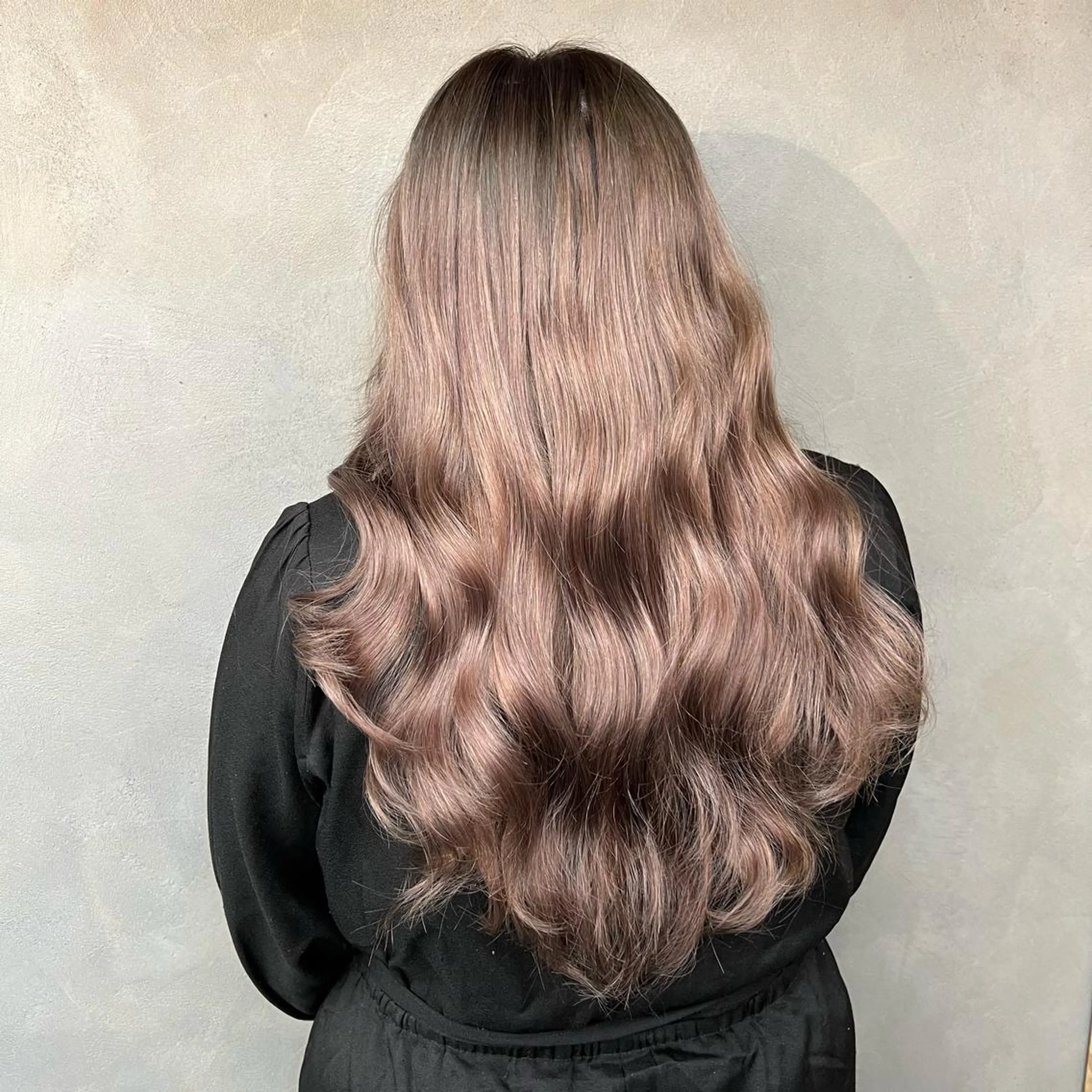 ロング ❤️🔥シールエク +カラー京❤️🔥のヘアスタイル