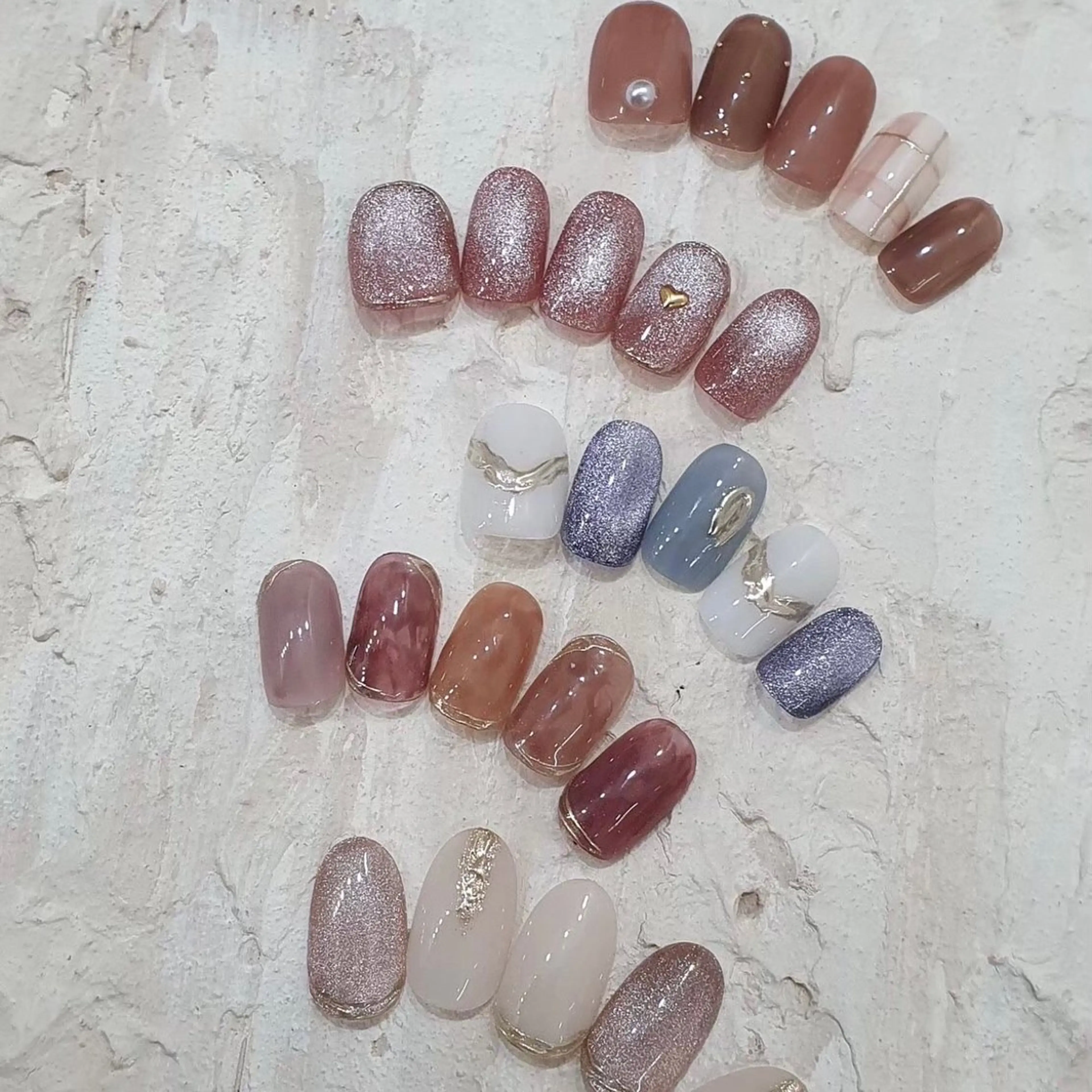 ネイル ハンドネイル nailsalon Lithos所属・nailsalon Recontreのネイルデザイン