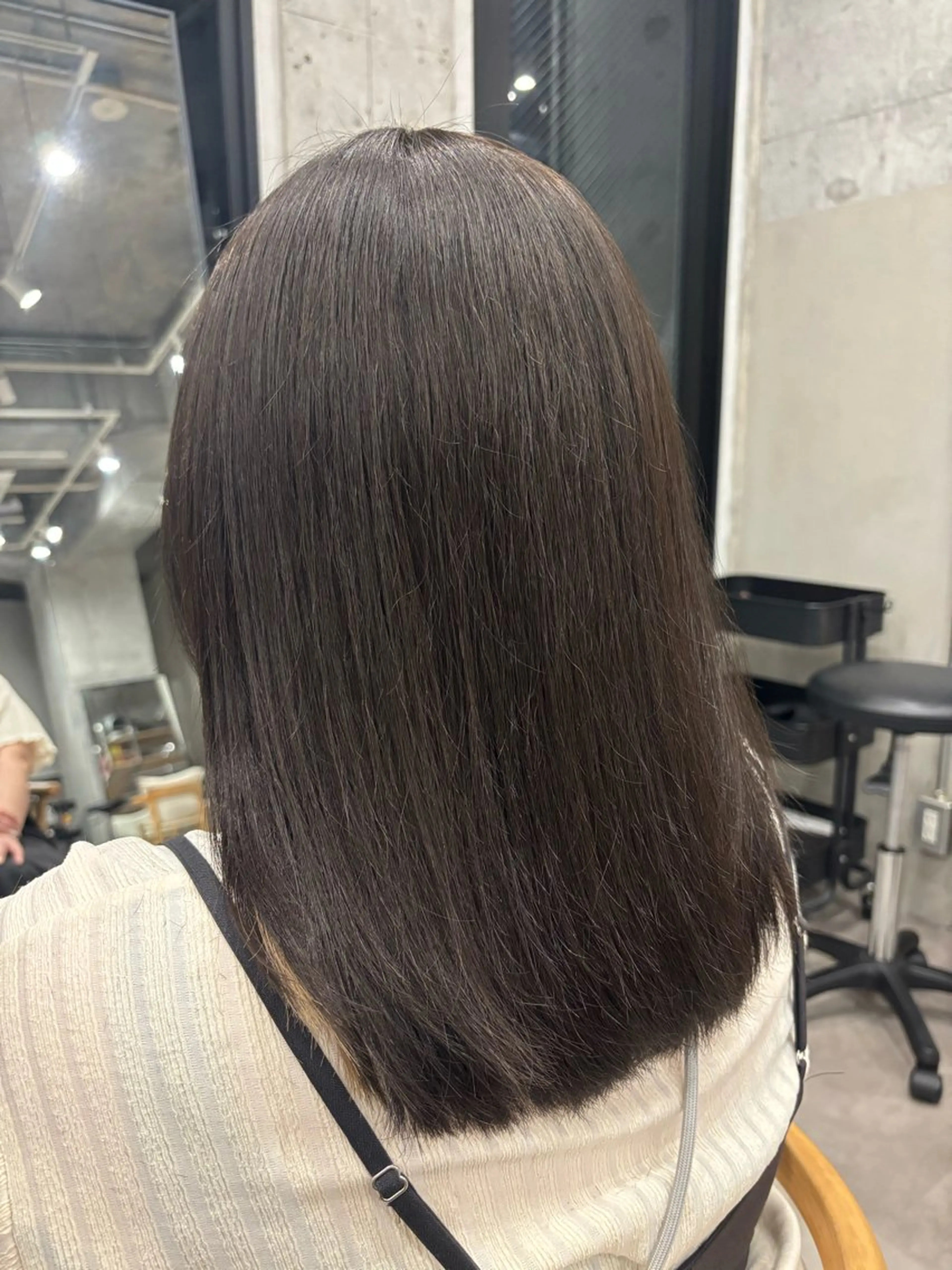 カラー たなき ゆうかのヘアスタイル