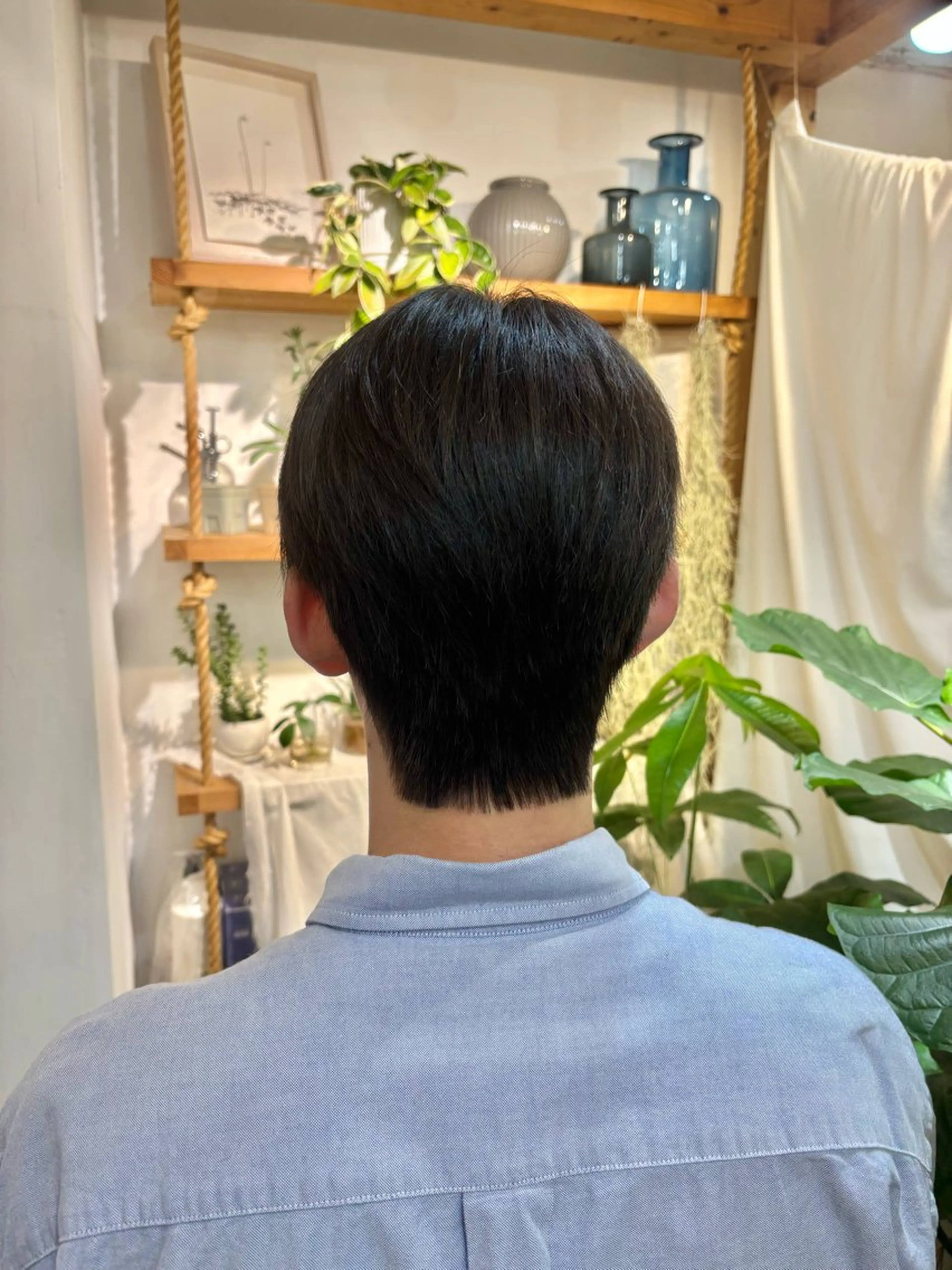 ショート メンズ カット パーマ カネコ ナナミのヘアスタイル