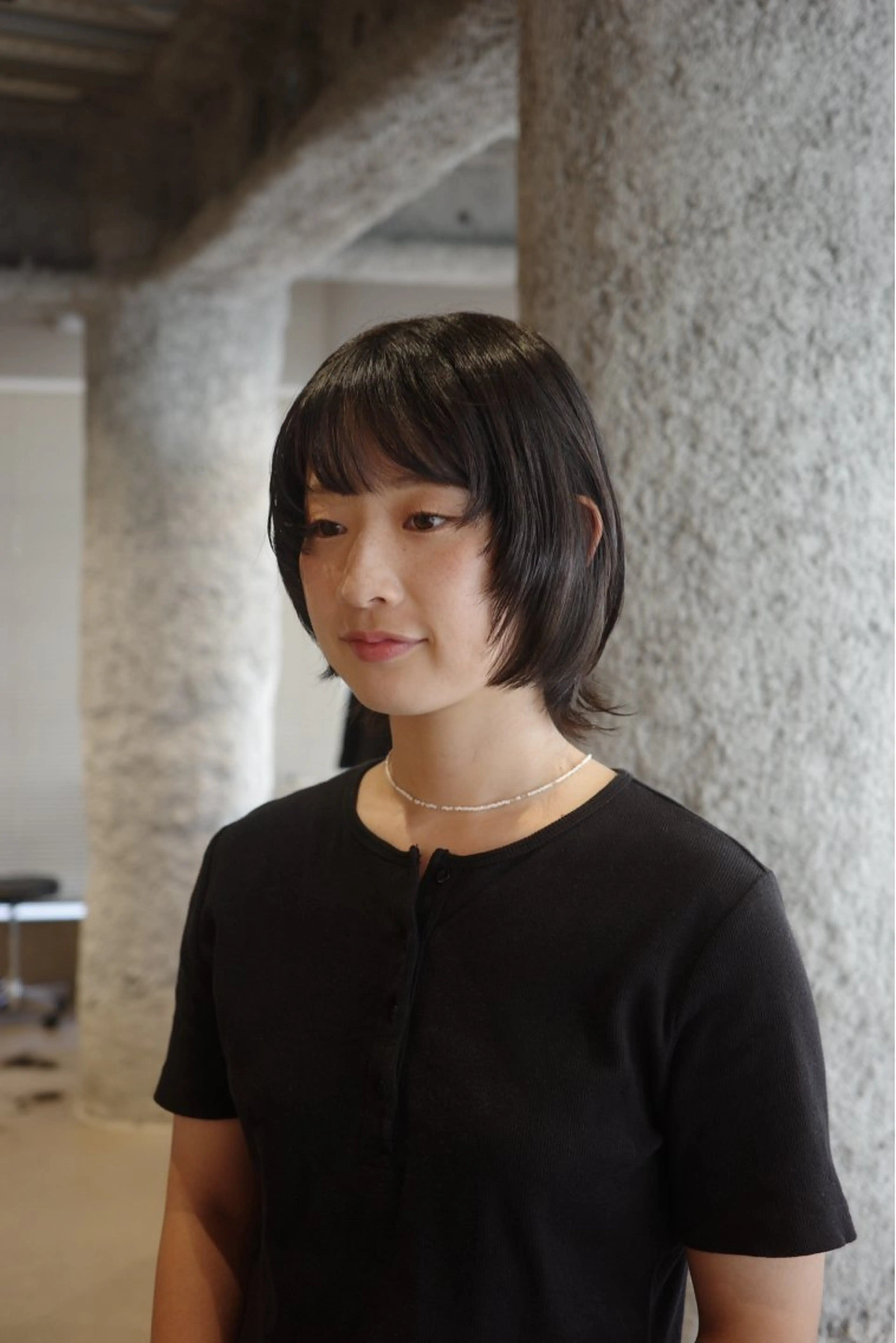 ミディアム 内田 海香のヘアスタイル