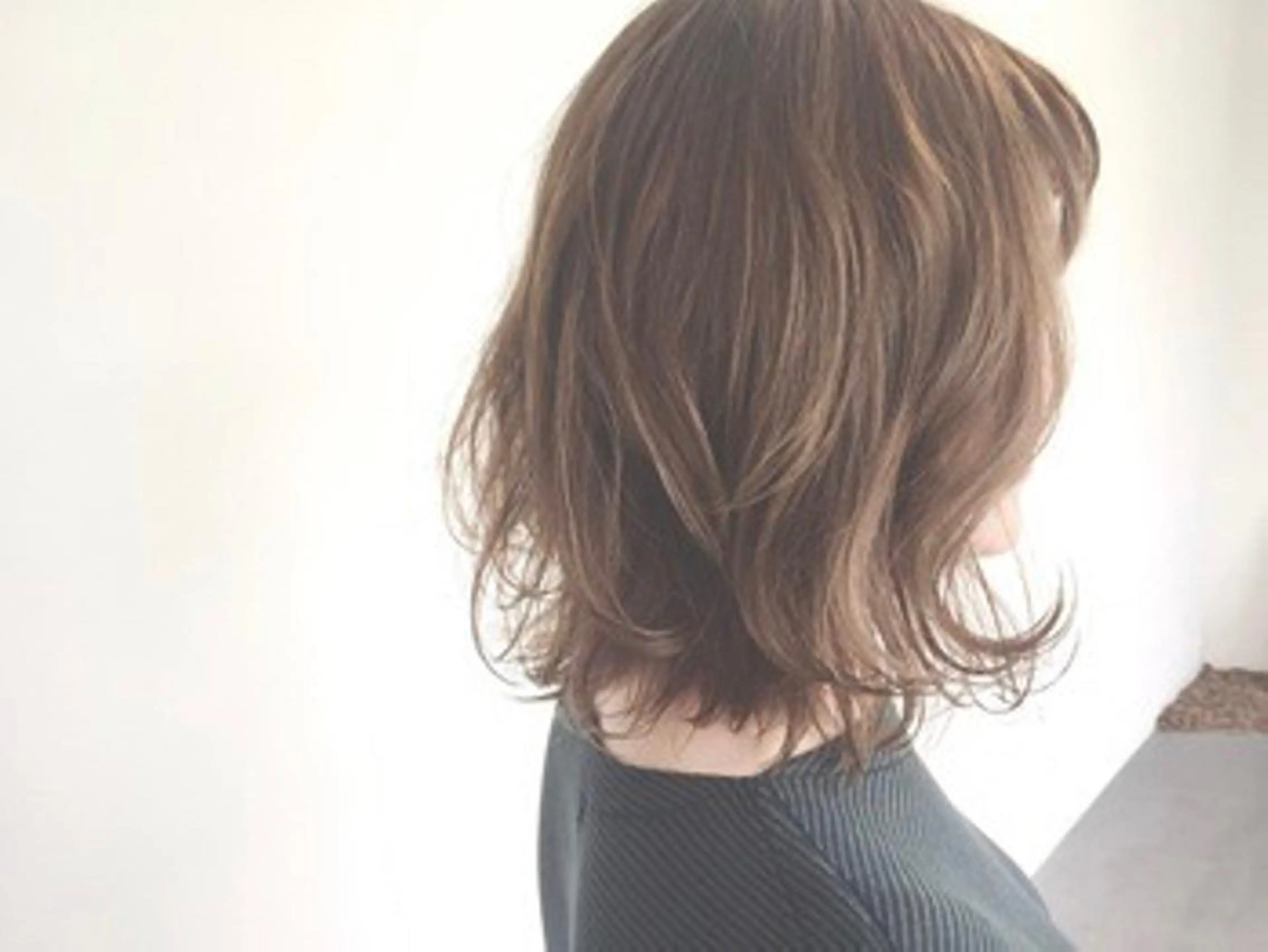ミディアム 外国人風カラー ハイライト the BRIDGE hair salonのヘアスタイル