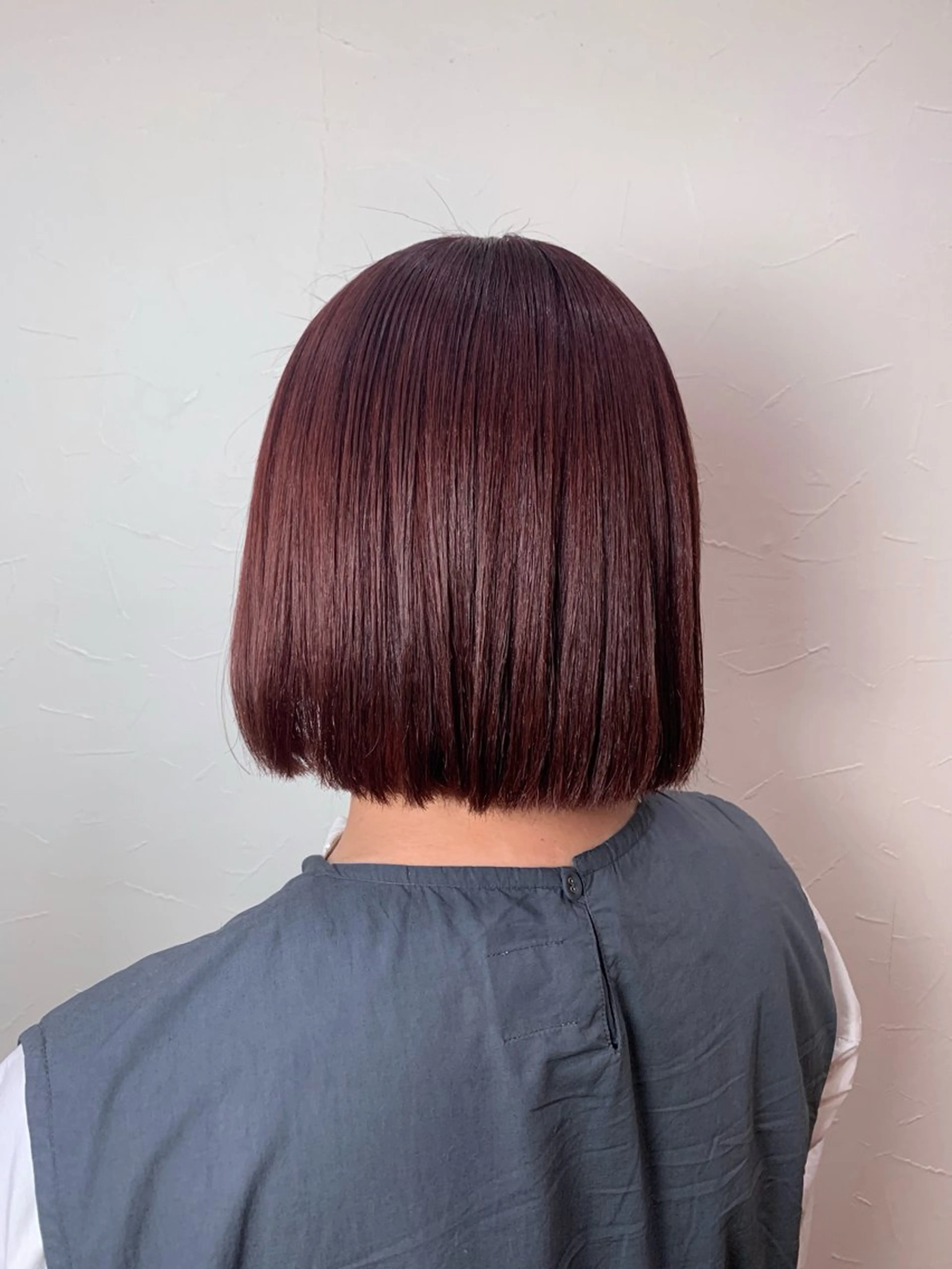 ショート ボブ 縮毛矯正&髪質改善/ きょうの🐺のヘアスタイル