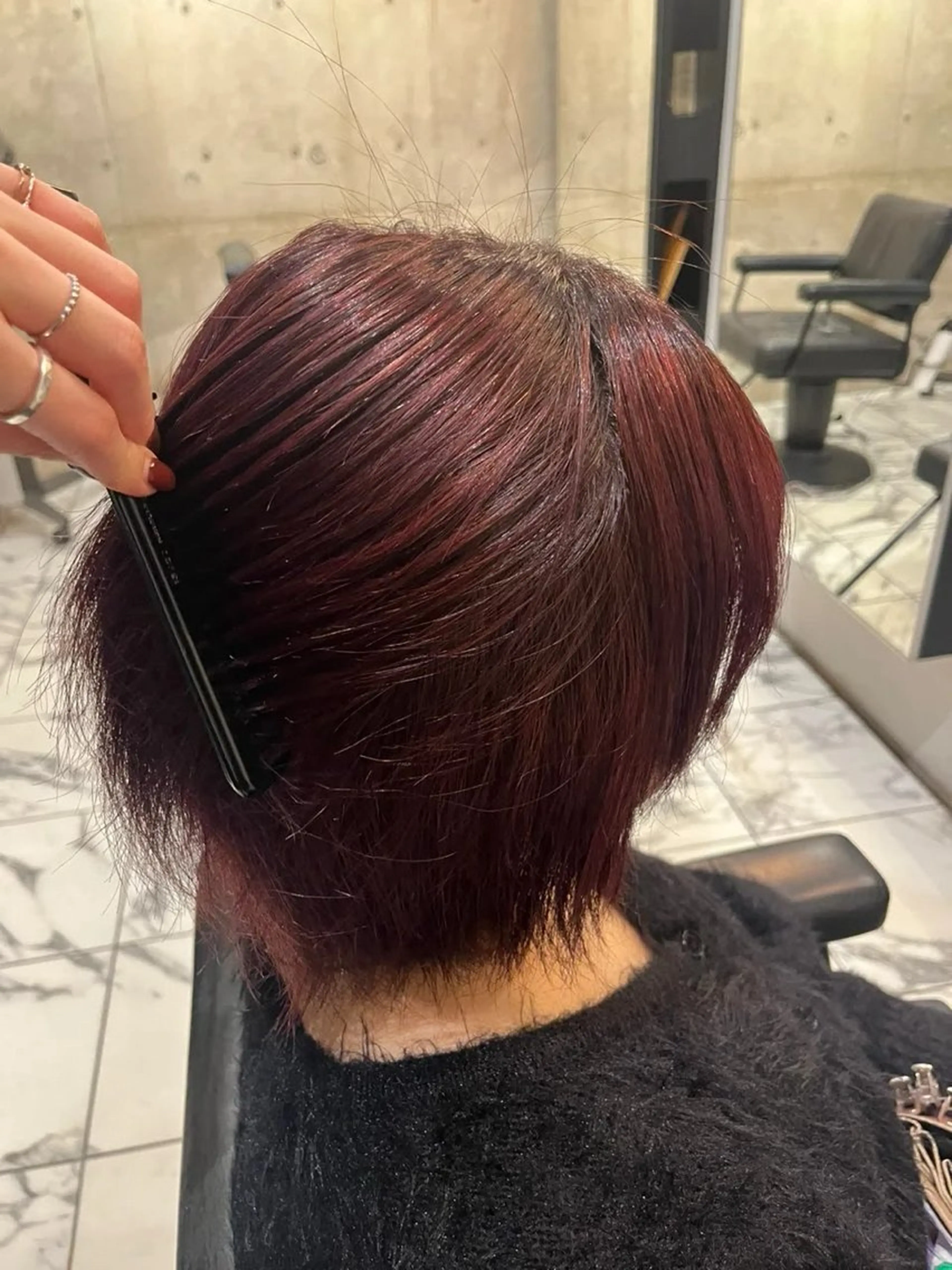 ショート カラー ブリーチ ブリーチなしカラー Luxe【ラグゼ】所属・🍐ki ri🍐のヘアスタイル