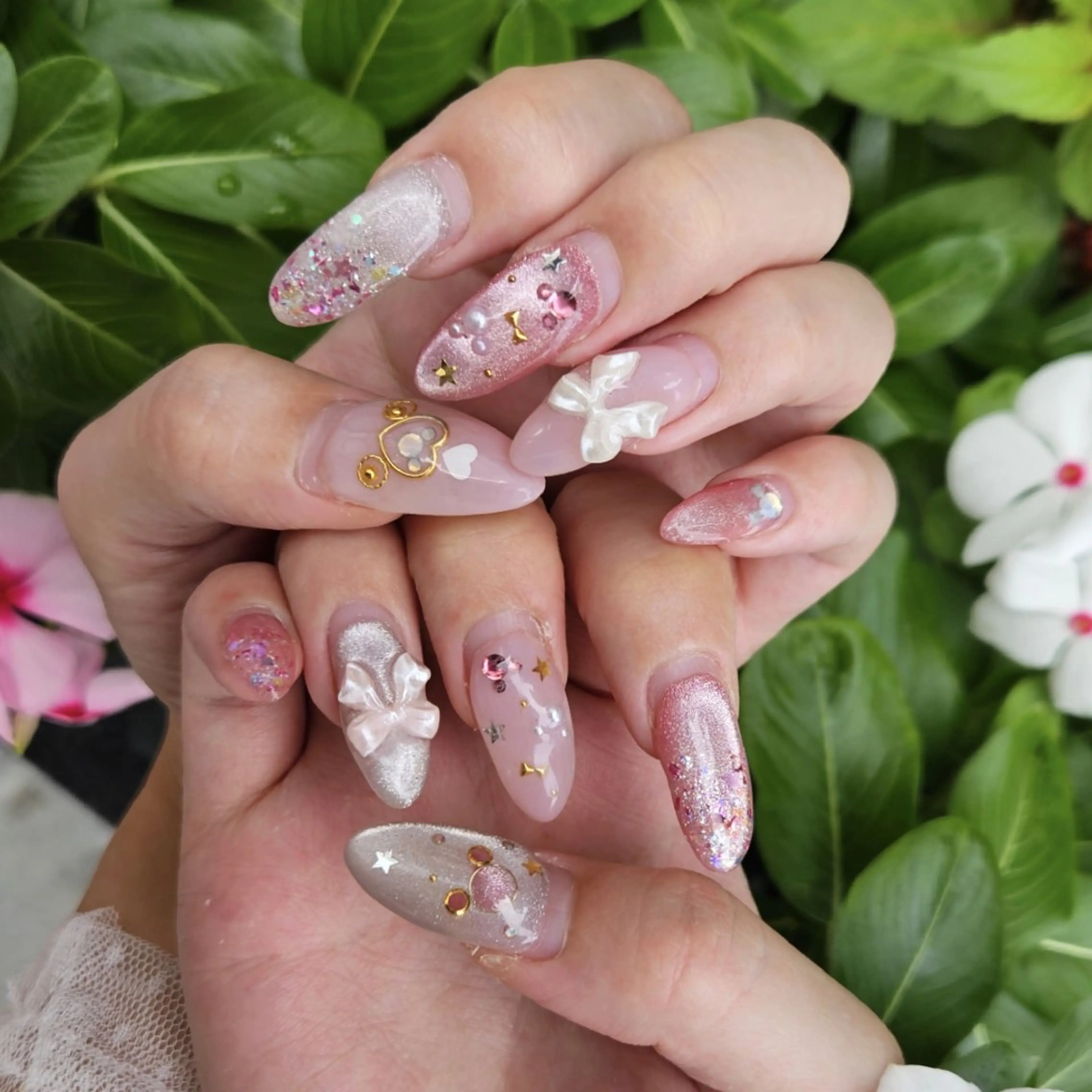 ネイル ハンドネイル bianca 堀なぎさのネイルデザイン