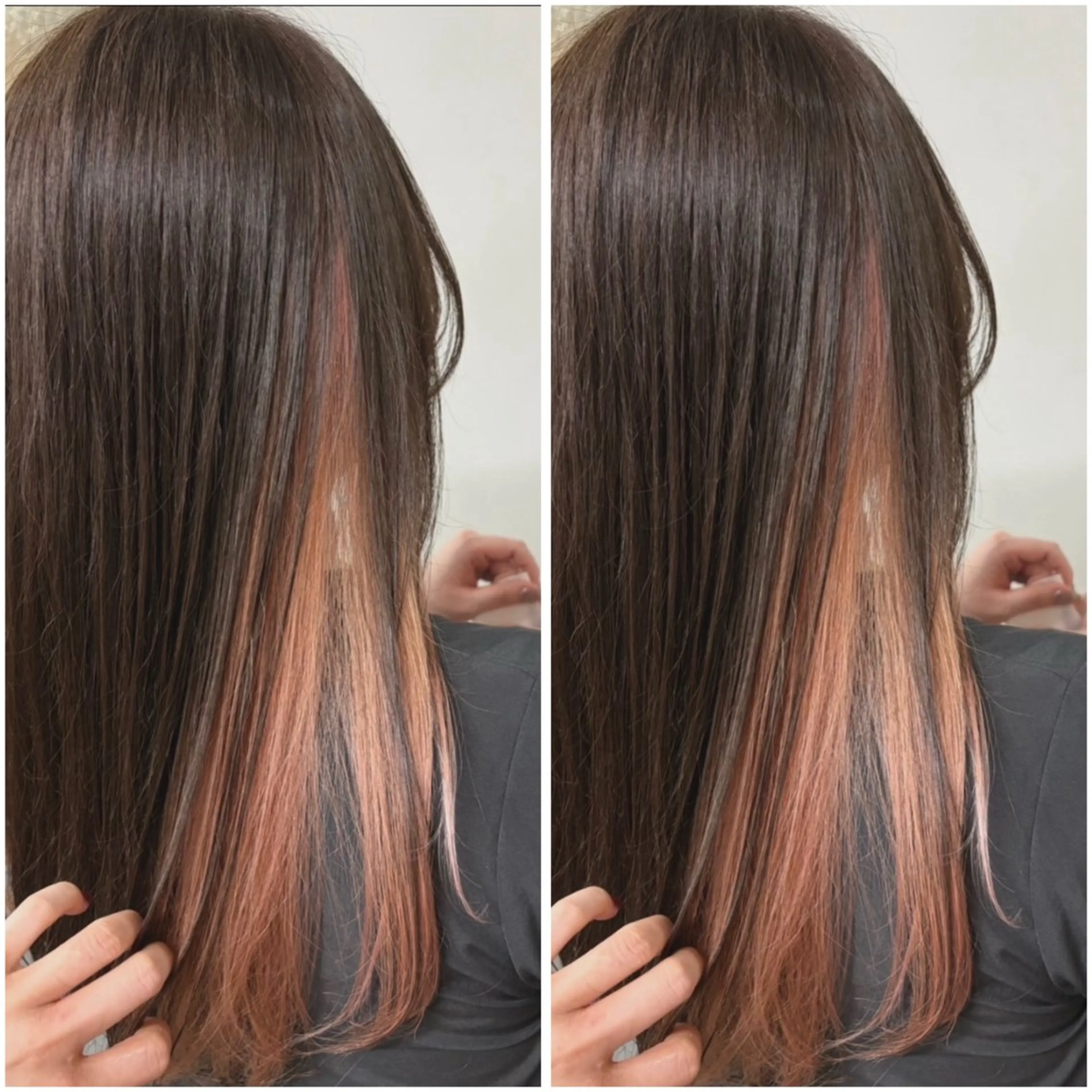 セミロング 森島 愛梨のヘアスタイル