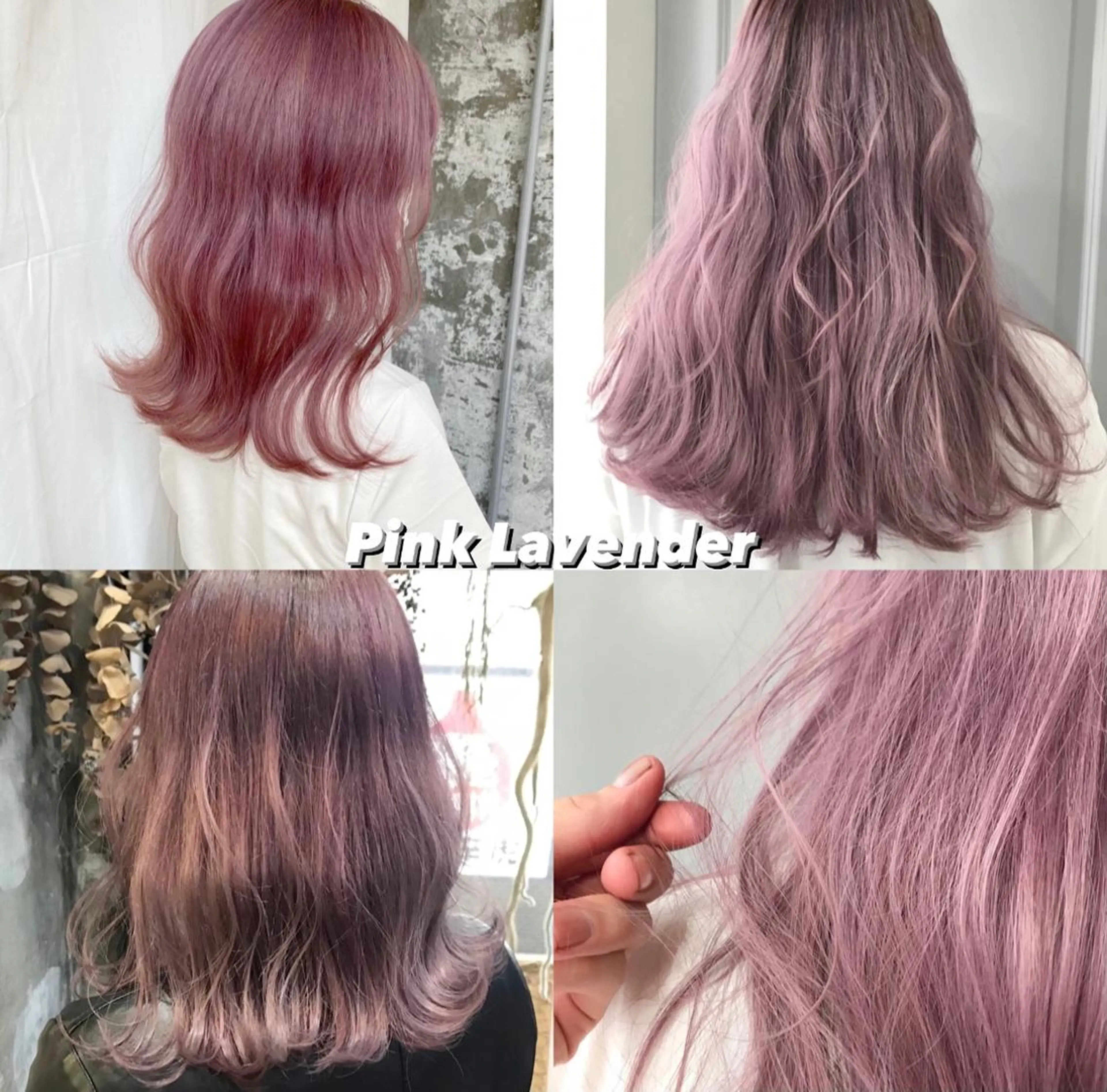 ショート カラー メンズ ラベンダーカラー ピンクカラー ピンクラベンダー Piaコータロー ハイトーン&ボブのヘアスタイル