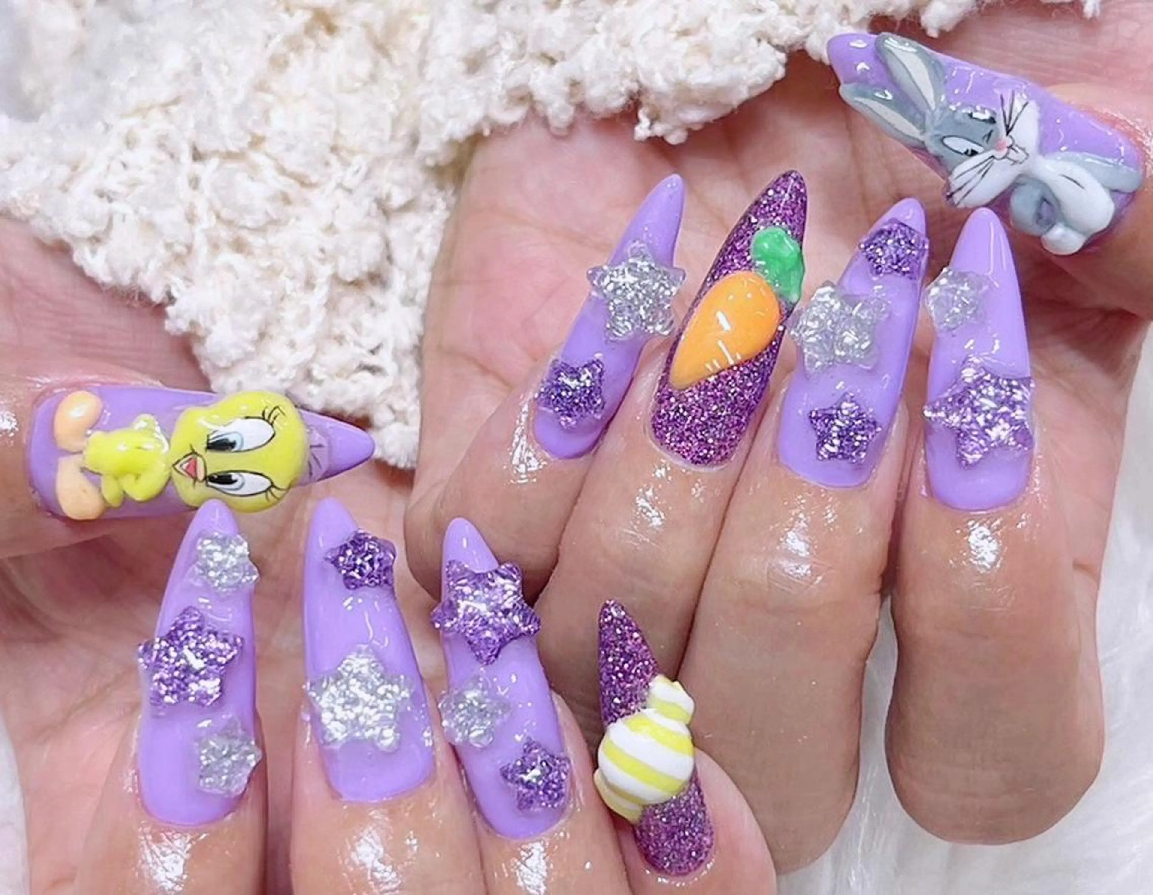 ネイル 成人式 スカルプネイル NAILSGOGO shibuyaのネイルデザイン
