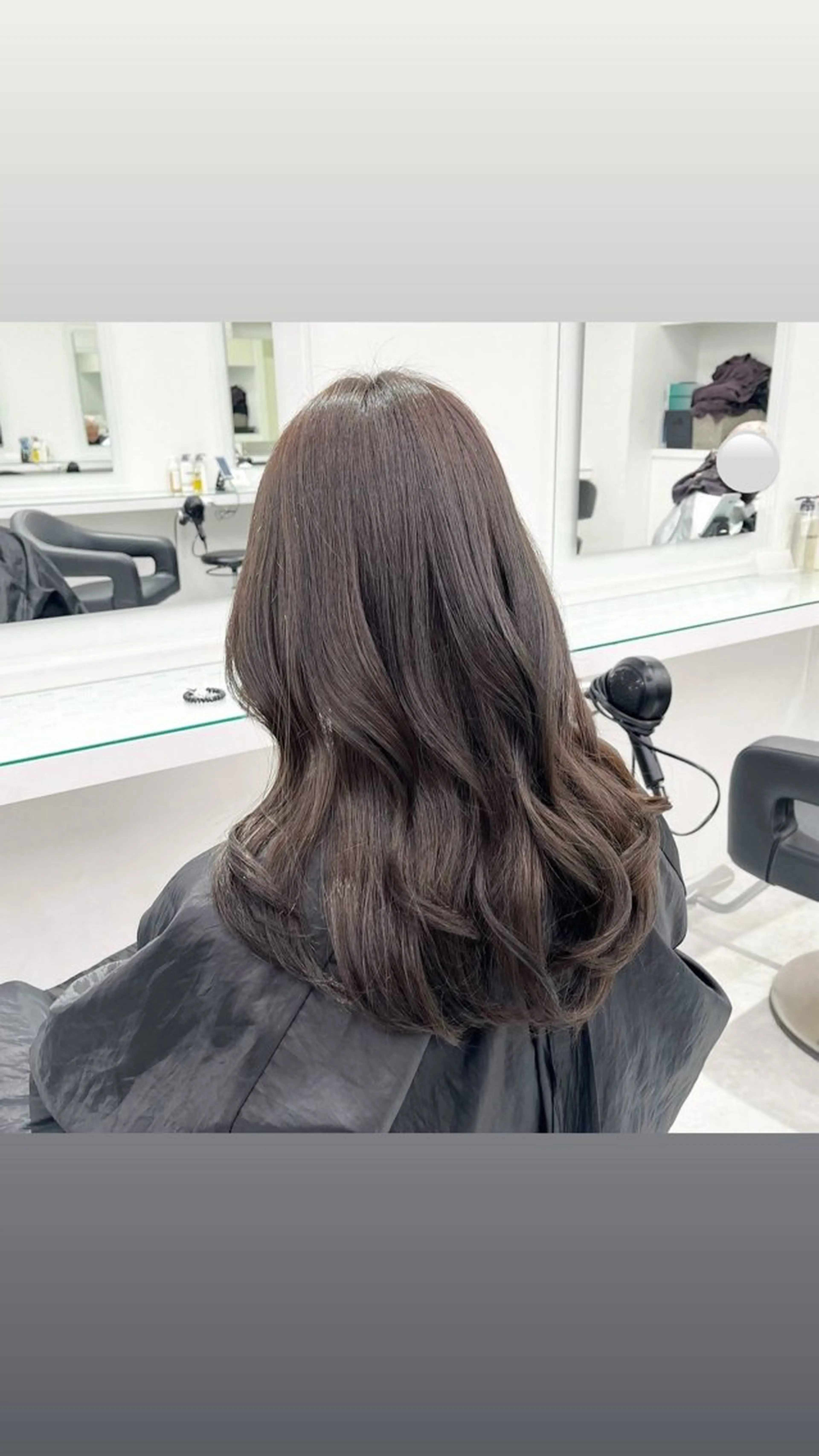 ロング カット ヘアカラー トリートメント ヘッドスパ ヘアセット 透明感ベージュ🤎 パタオのヘアスタイル