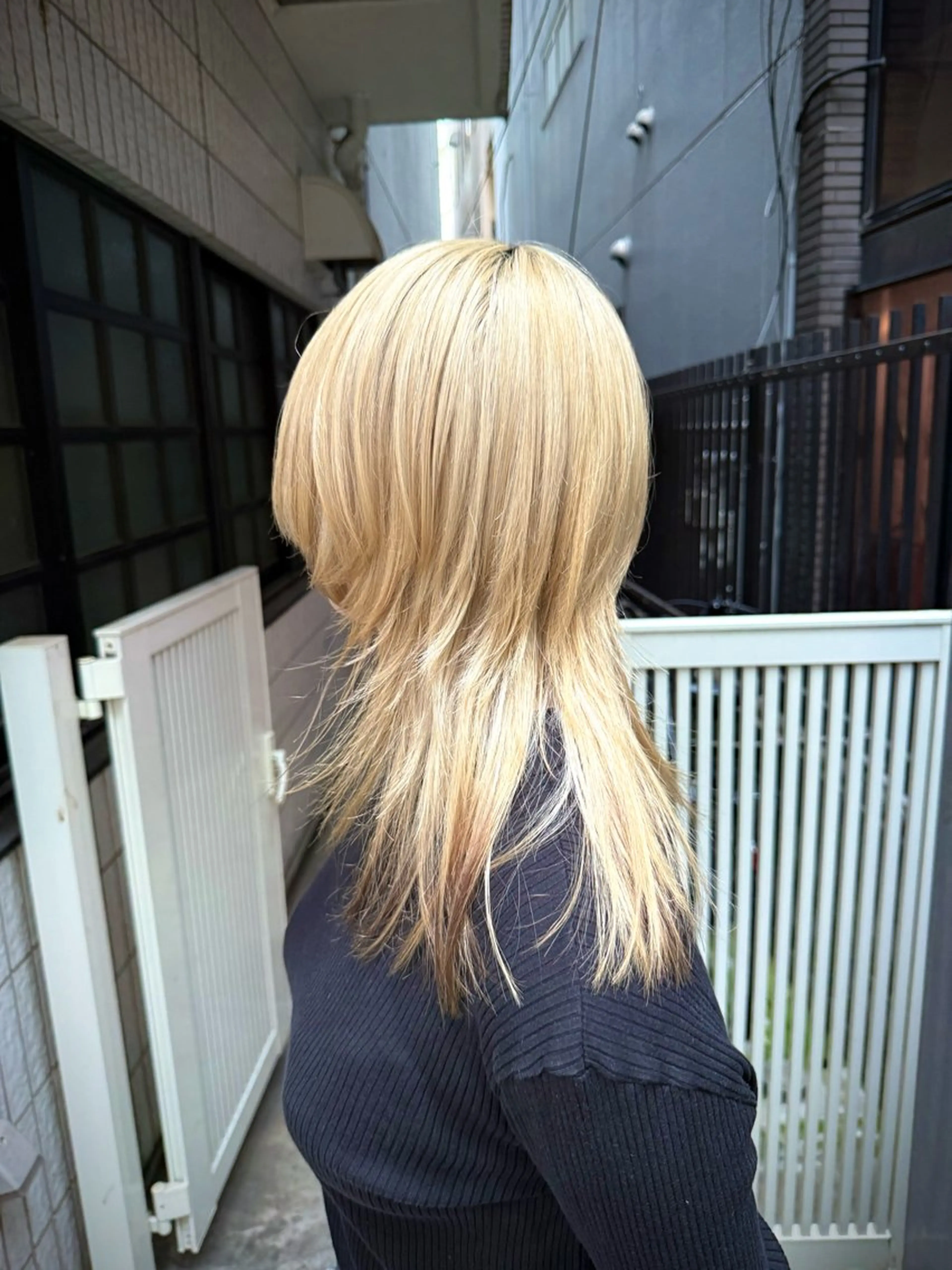 セミロング ウルフカット カット ROSIER所属・ウルフカット 🐺ｾﾝﾀﾞｱｶﾈのヘアスタイル