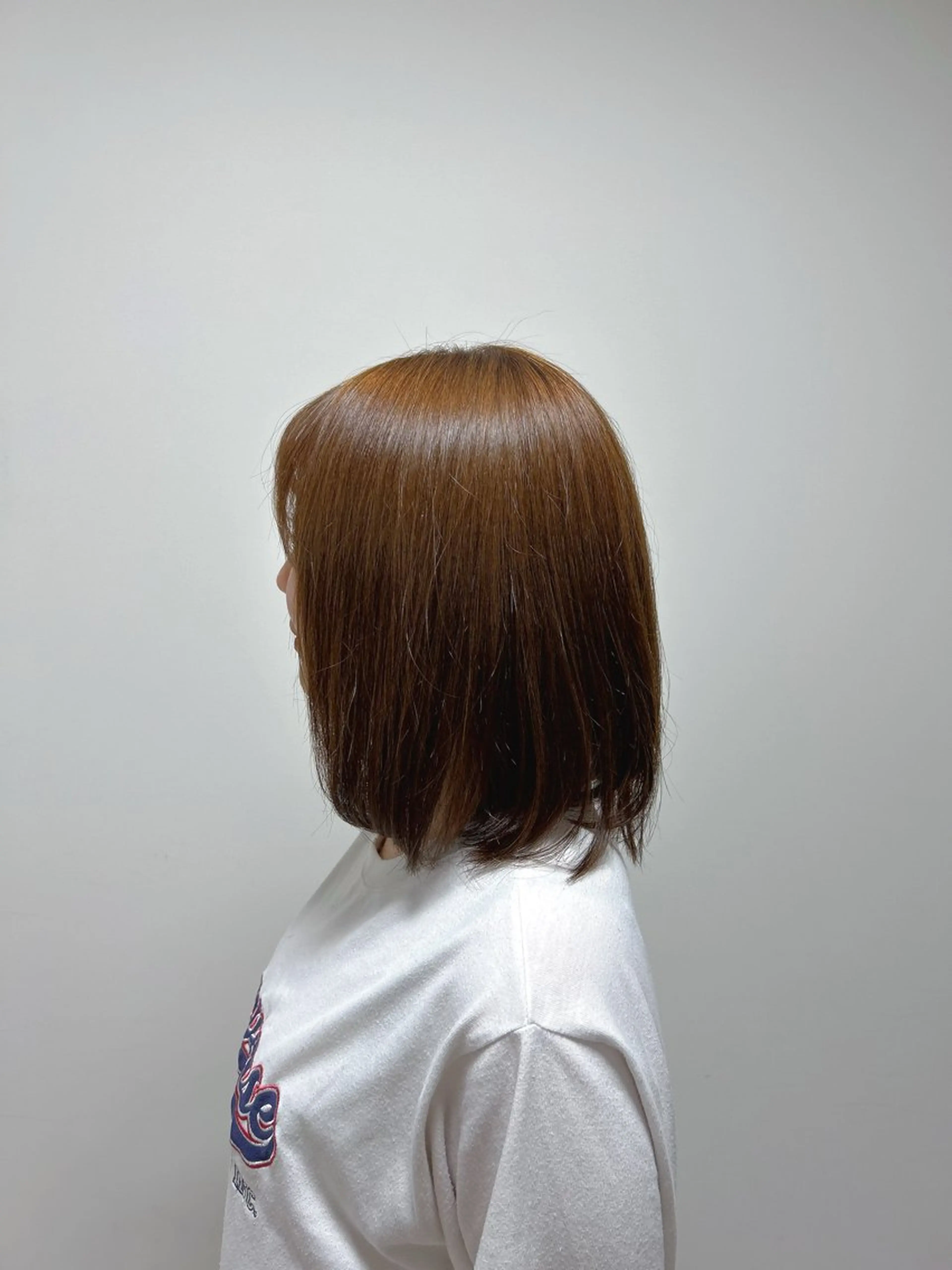 ミディアム カラー ベージュカラー ミルクティーベージュ トリートメント Hair's Gallery堺高島屋所属・ヘアーズギャラリー 山本愛華のヘアスタイル
