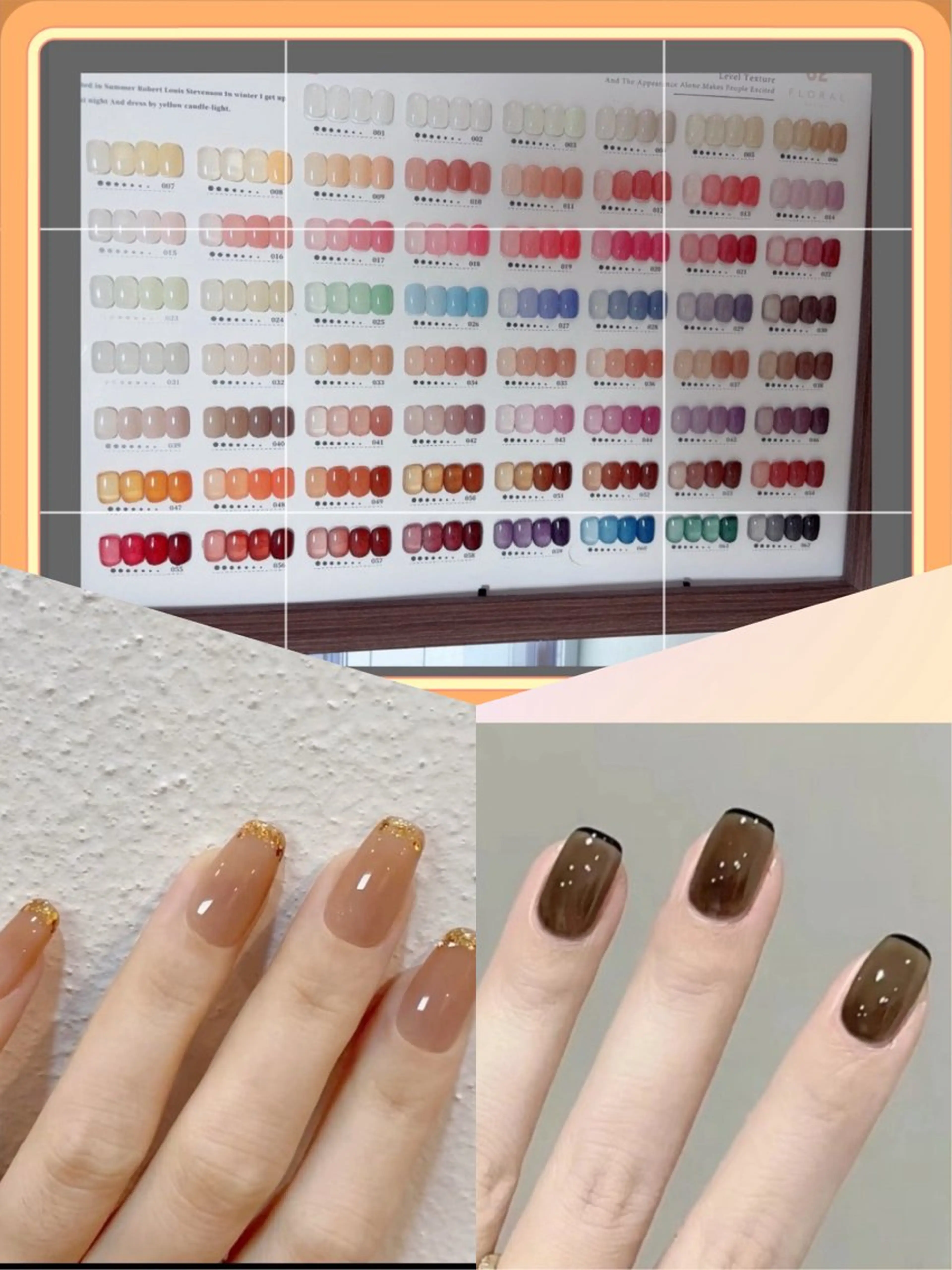 🉐👑上品&華やかちゅるん艶季節ワンカラー¥4290（ソフトジェルオフ無料）の写真