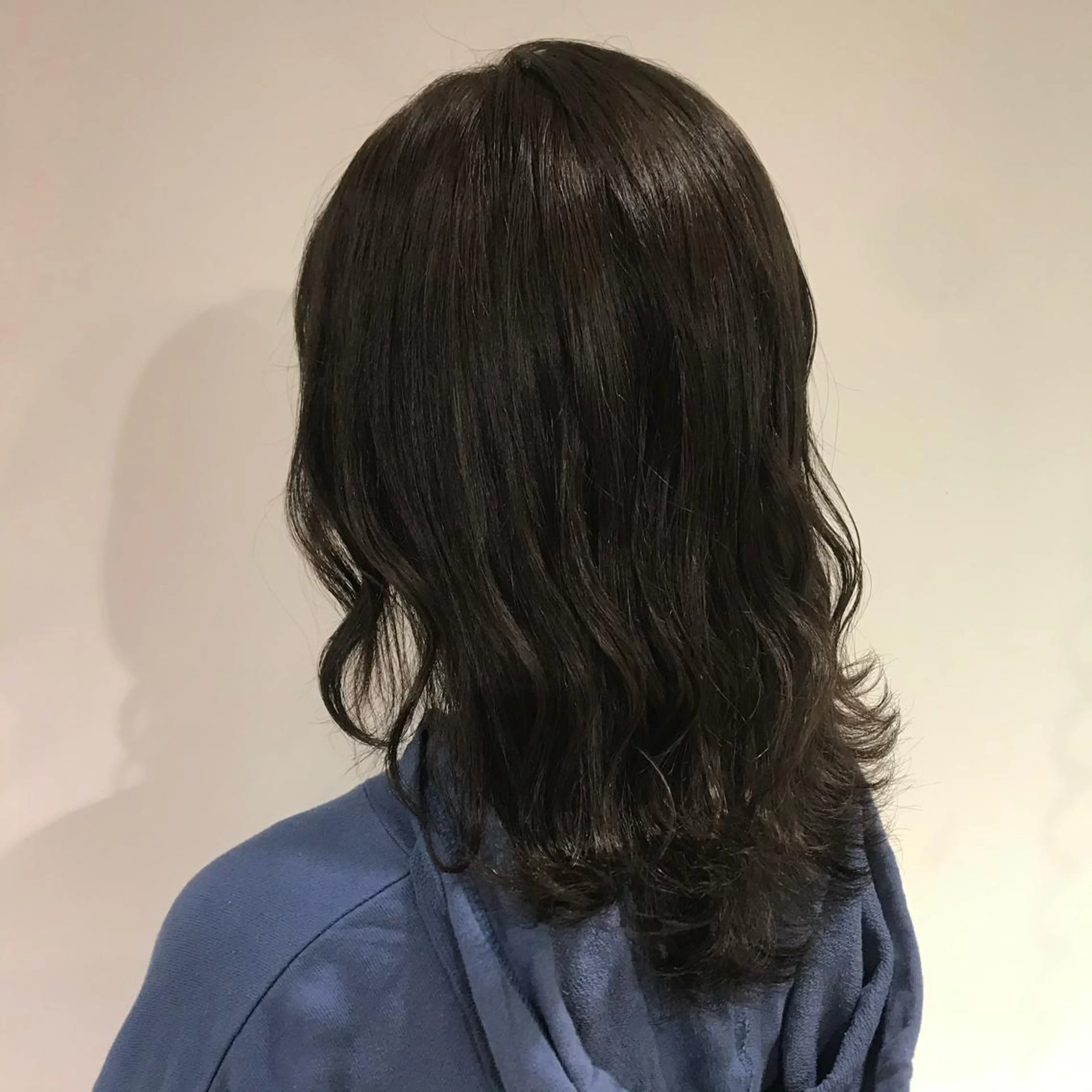 セミロング カラー ヘアカラー トリートメント ikeda shioriのヘアスタイル
