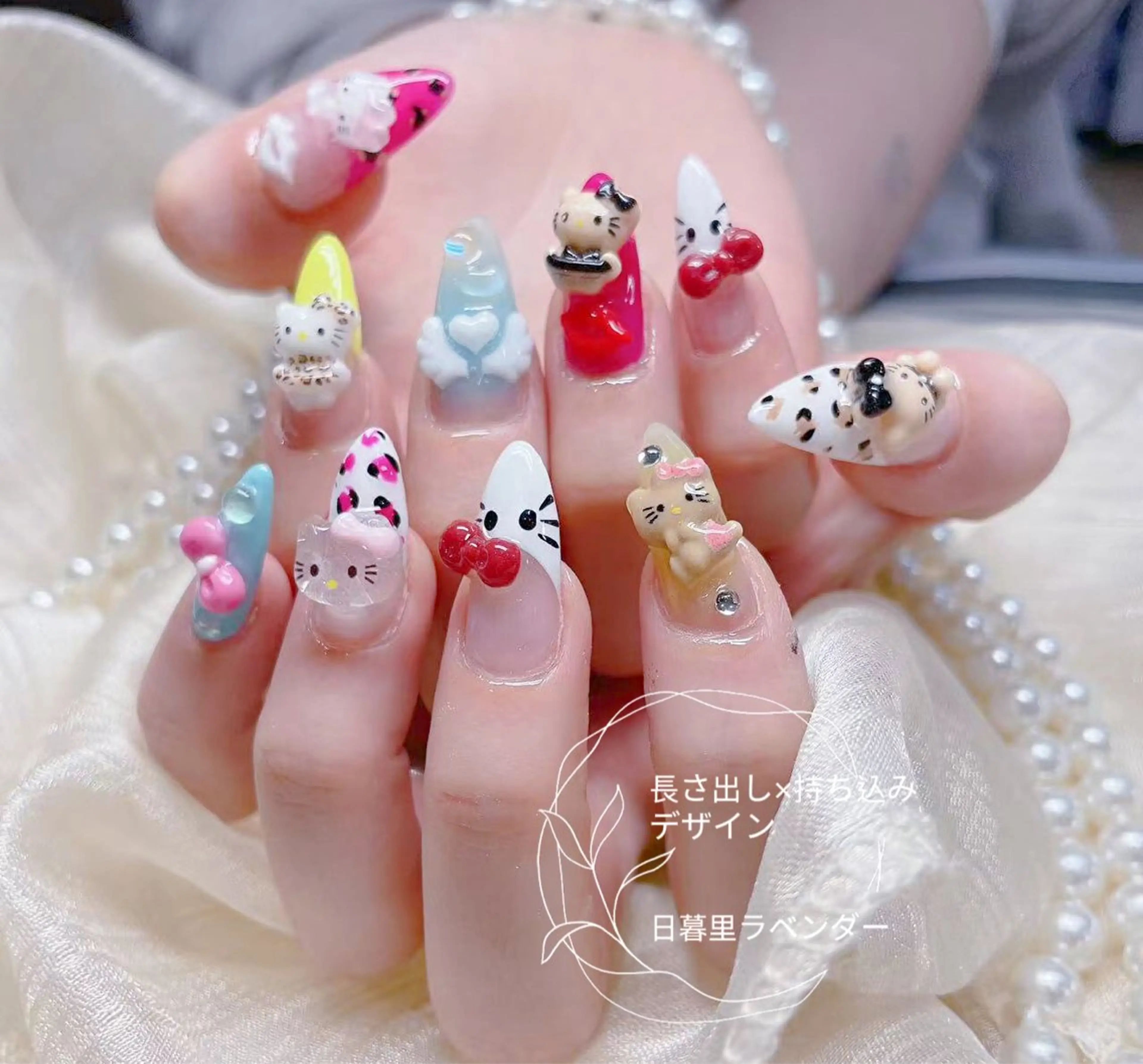 ネイル 日暮里💝m1♡ルル ネイルのネイルデザイン