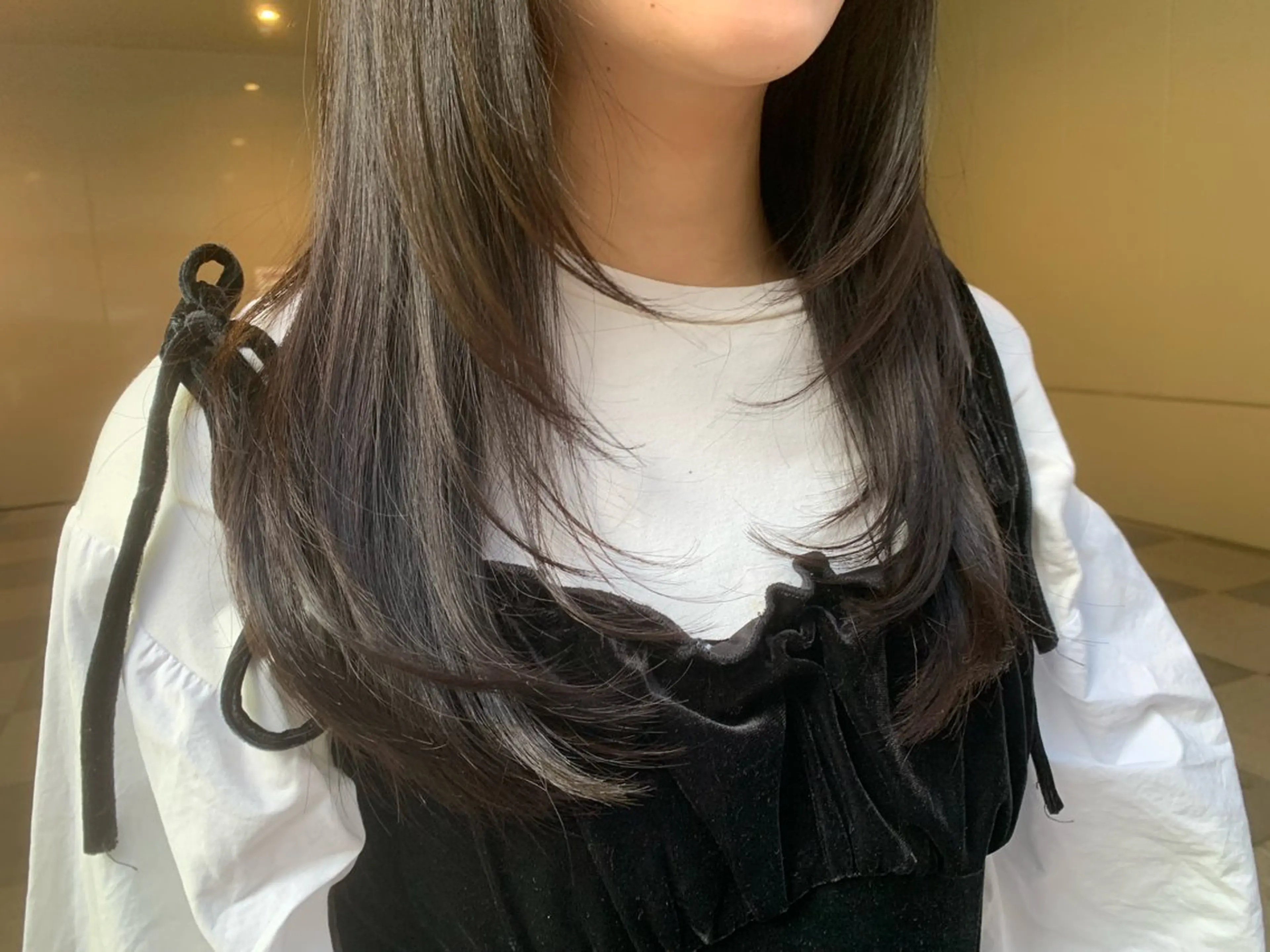 ロング レイヤーカット カット トリートメント ヘッドスパ 本格ヘッドスパ🌿 ×ヘア　佐藤のヘアスタイル