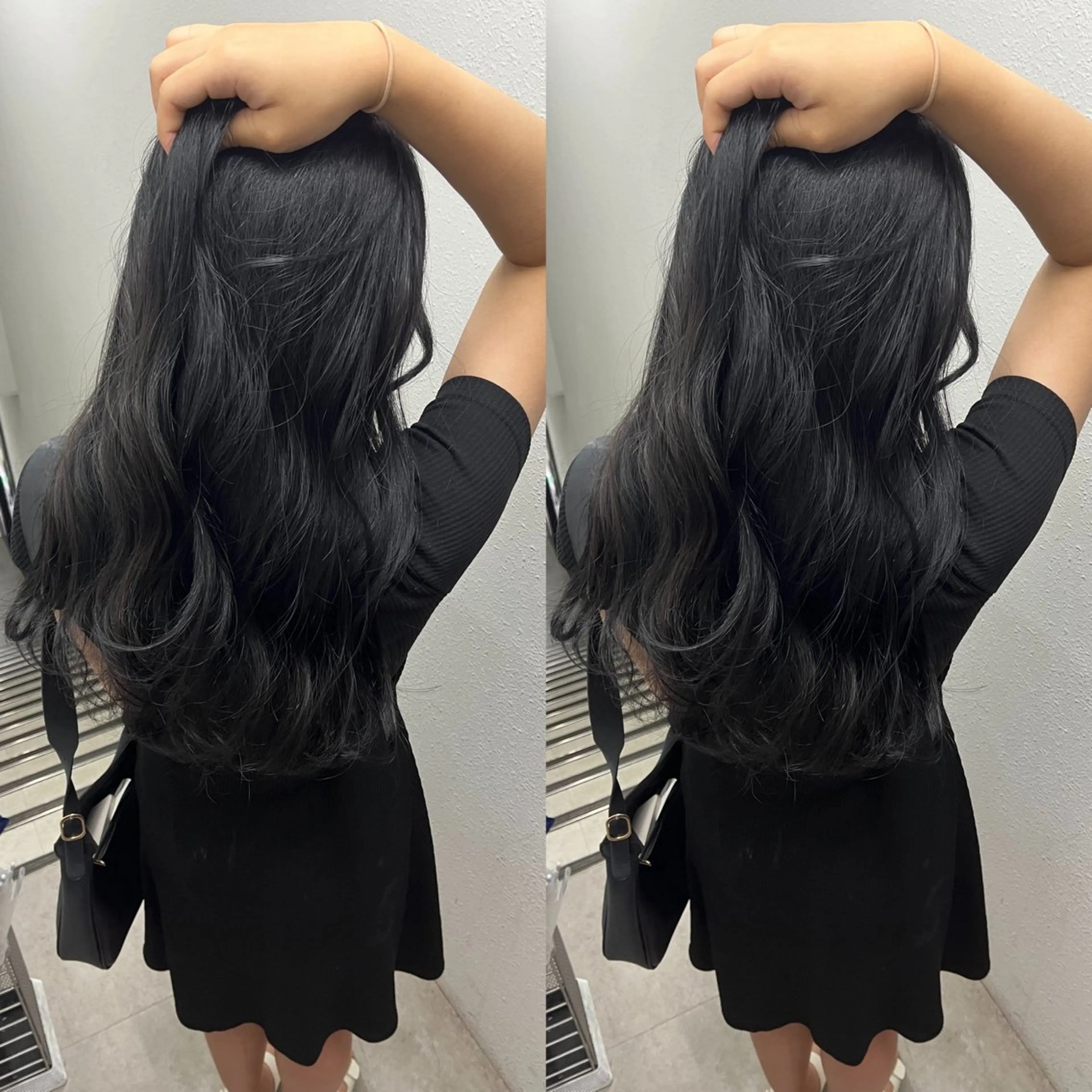 ロング カット ヘアカラー トリートメント 💗レイヤーショート ボブ艶髪/竜也💗のヘアスタイル