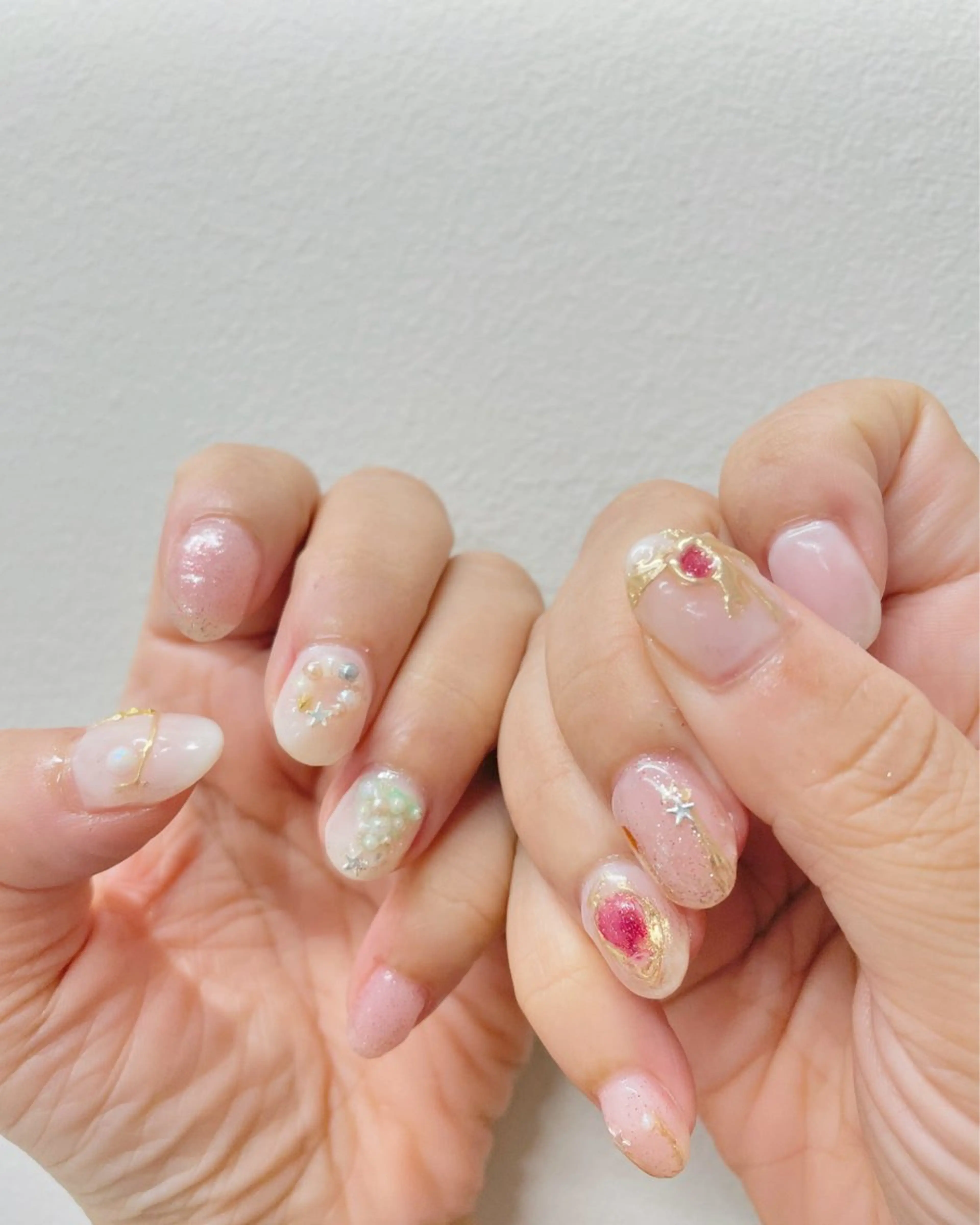 ネイル 💅ミルメリ ネイル💅のネイルデザイン