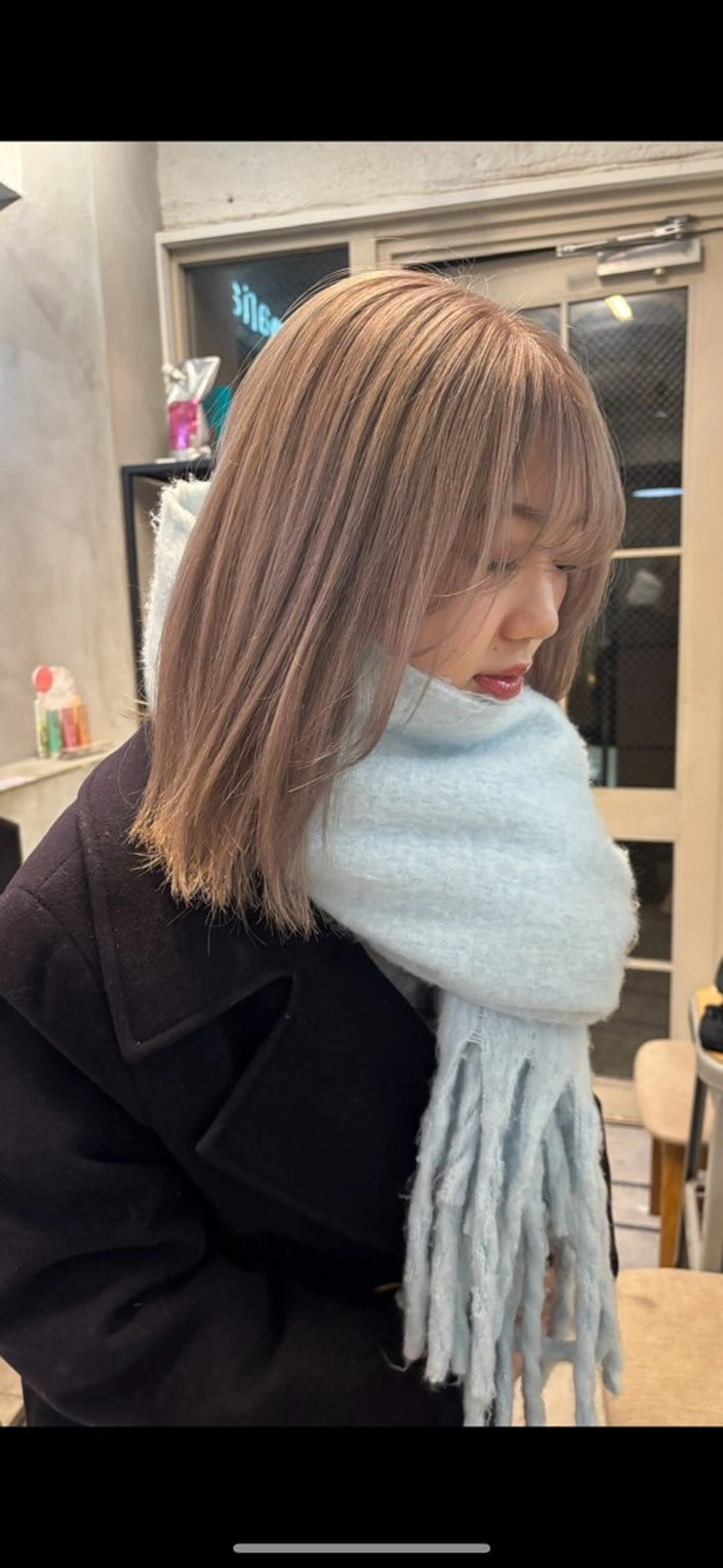 カラー ヘアカラー トリートメント miyu / 透明感カラーのヘアスタイル