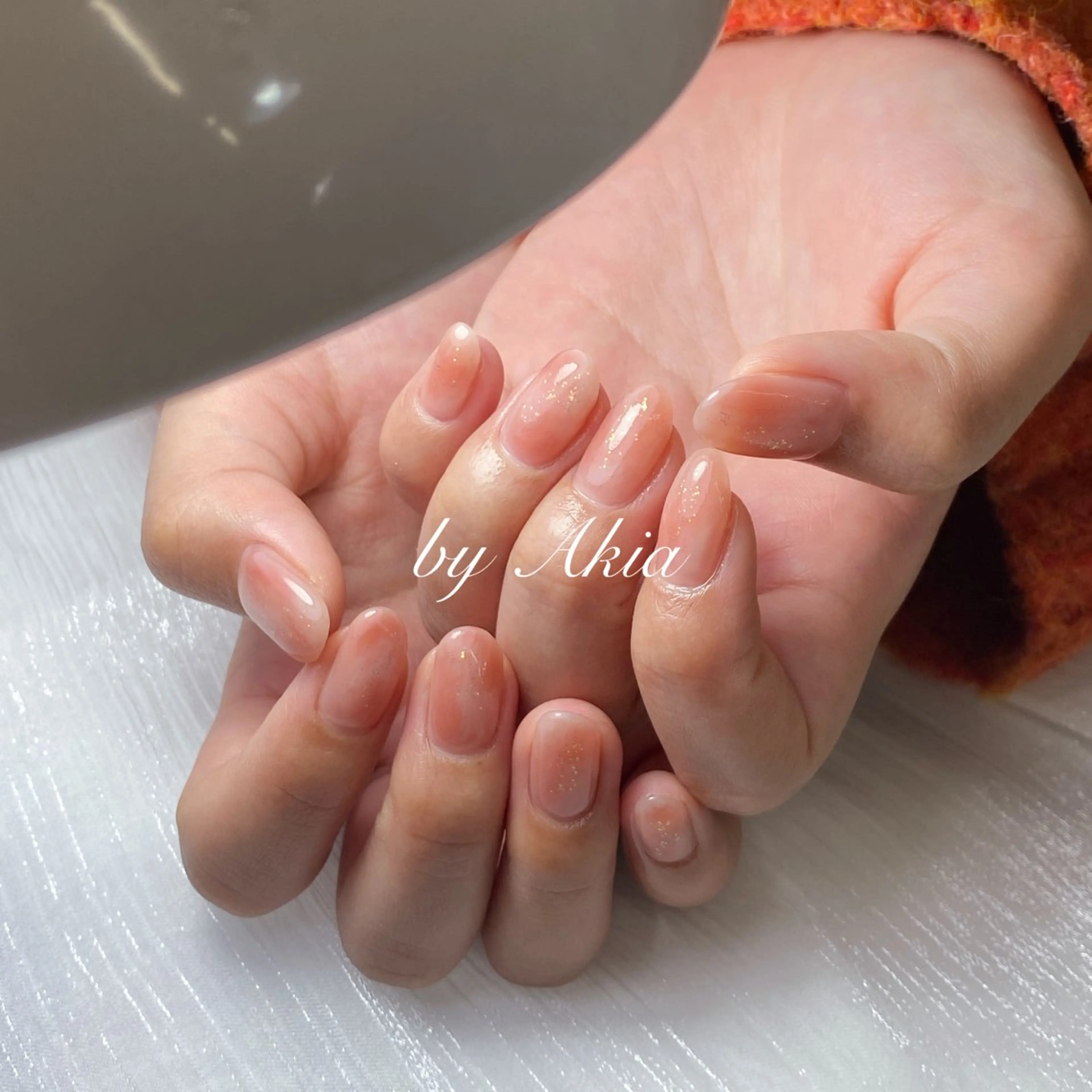ネイル ニュアンスネイル 春ネイル ハンドネイル 🫧 Akiaのネイルデザイン