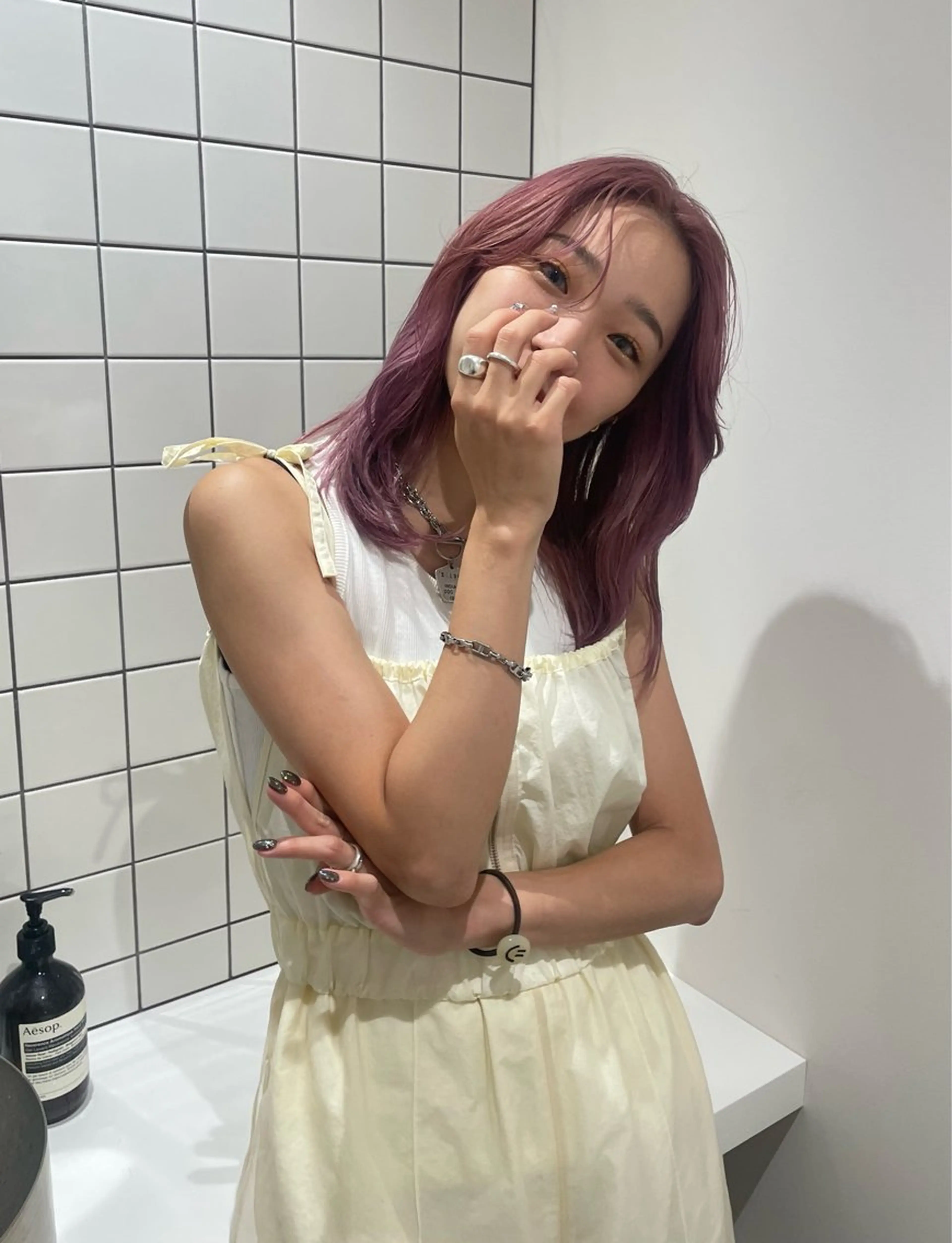 ロング カラー nit  by ahnkism所属・カットモデル 盛れるヘア♡MANAのヘアスタイル