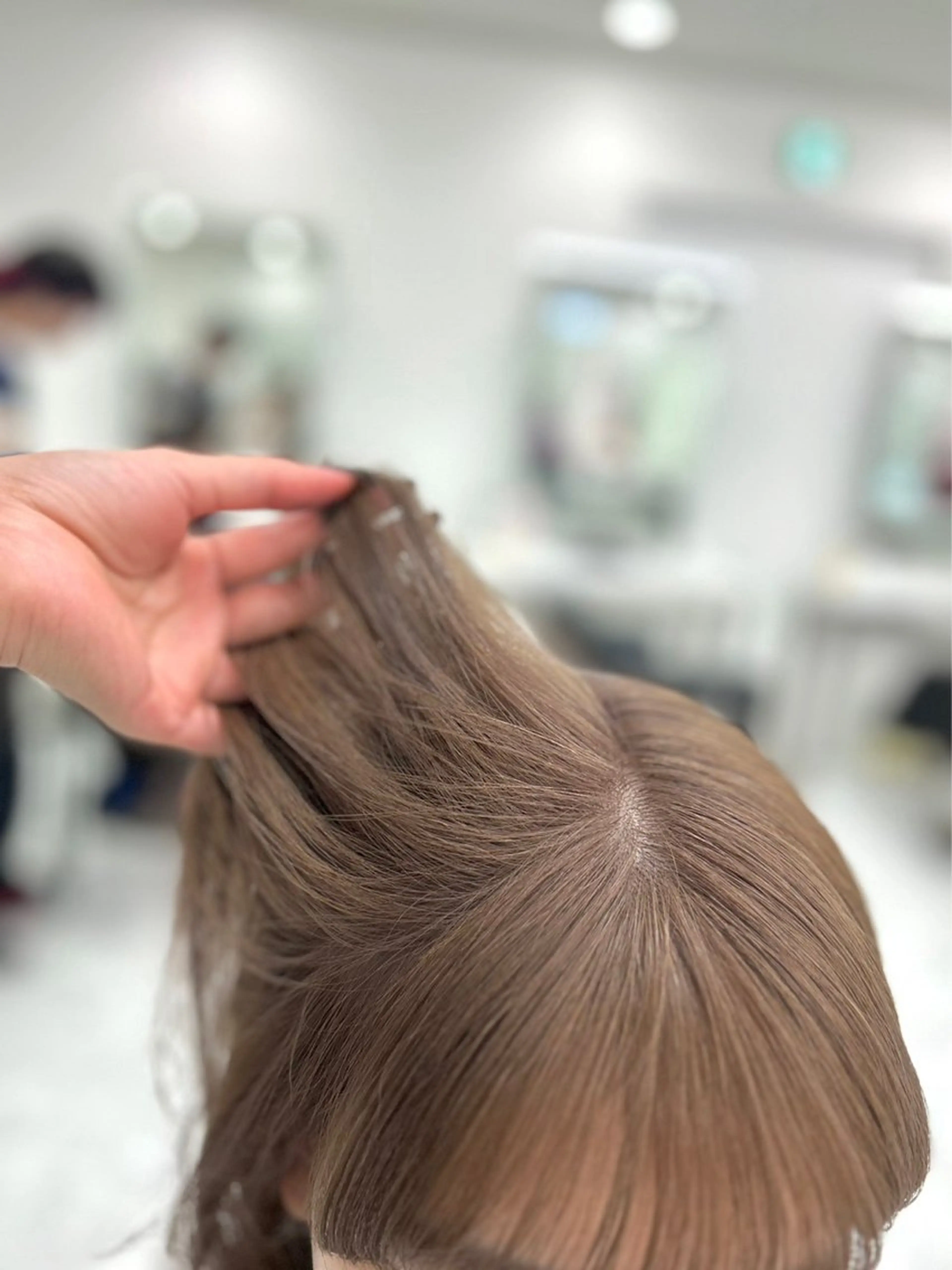セミロング カラー ヘアカラー トリートメント ヘアセット 渋谷指名1位💖 カラーの達人❣️のヘアスタイル