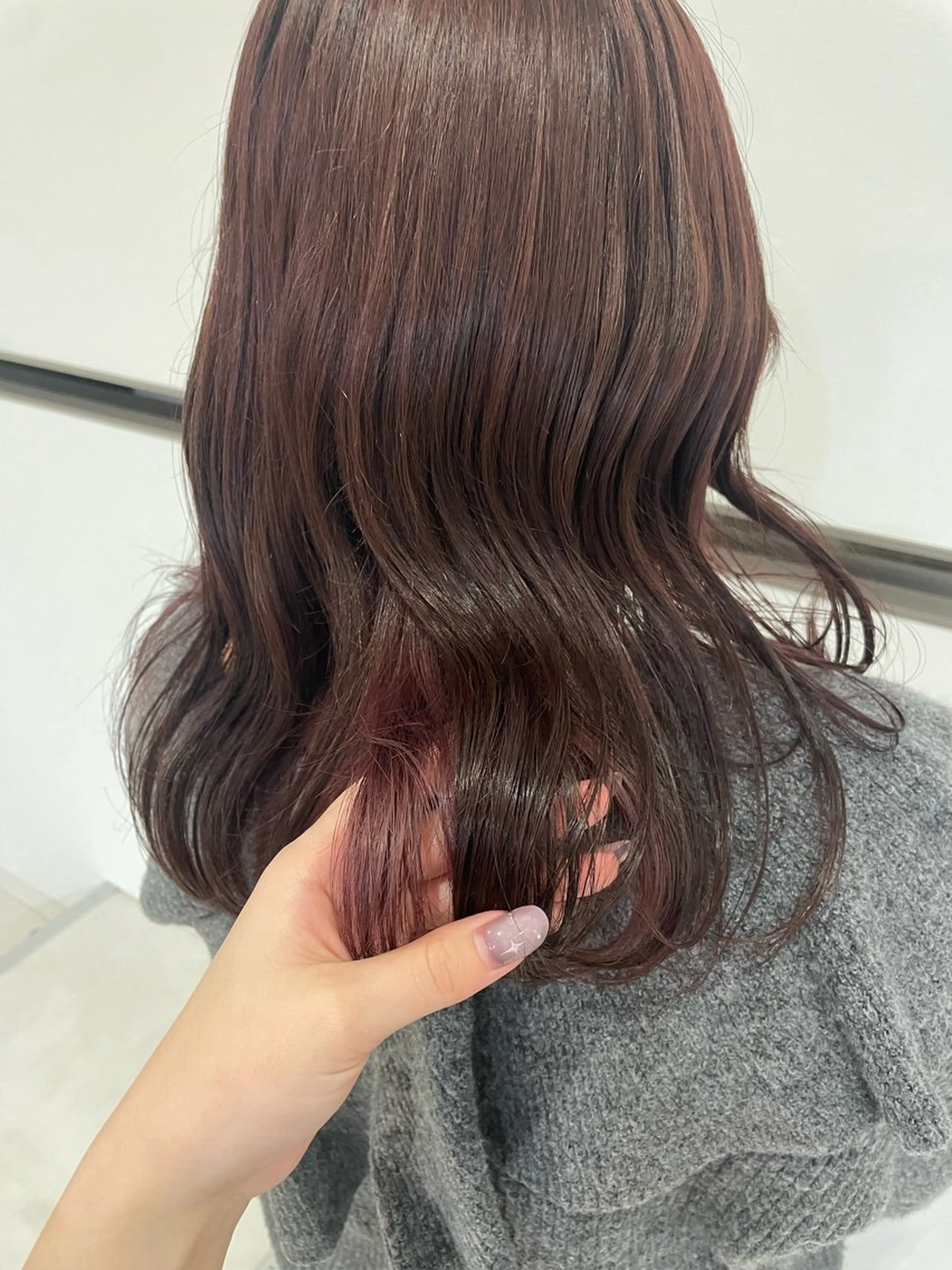 カラー ヘアカラー amoretto 天文館店kiraのヘアスタイル