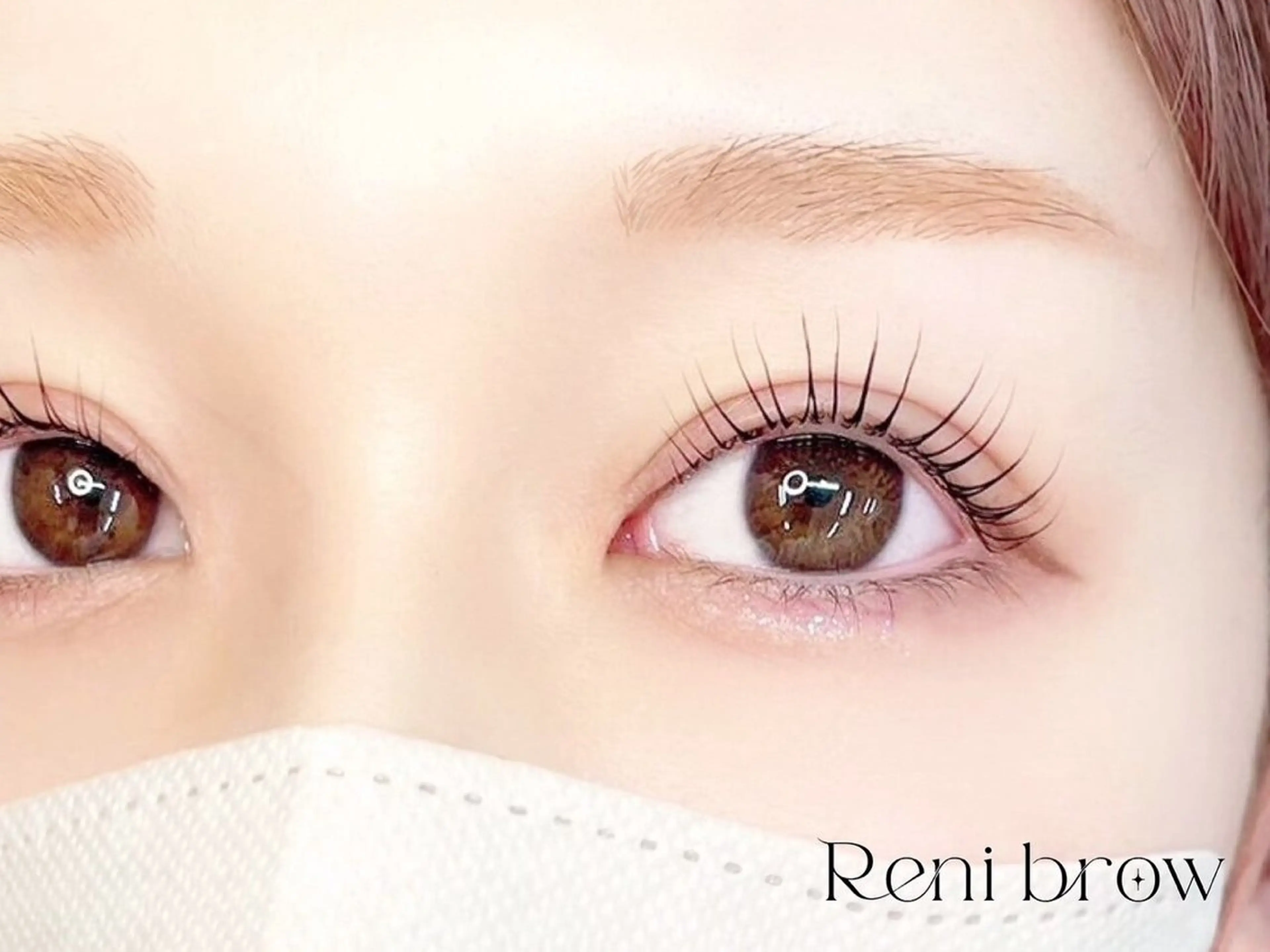 マツエク・マツパ Reni　brow ナカタニのマツエク・マツパデザイン