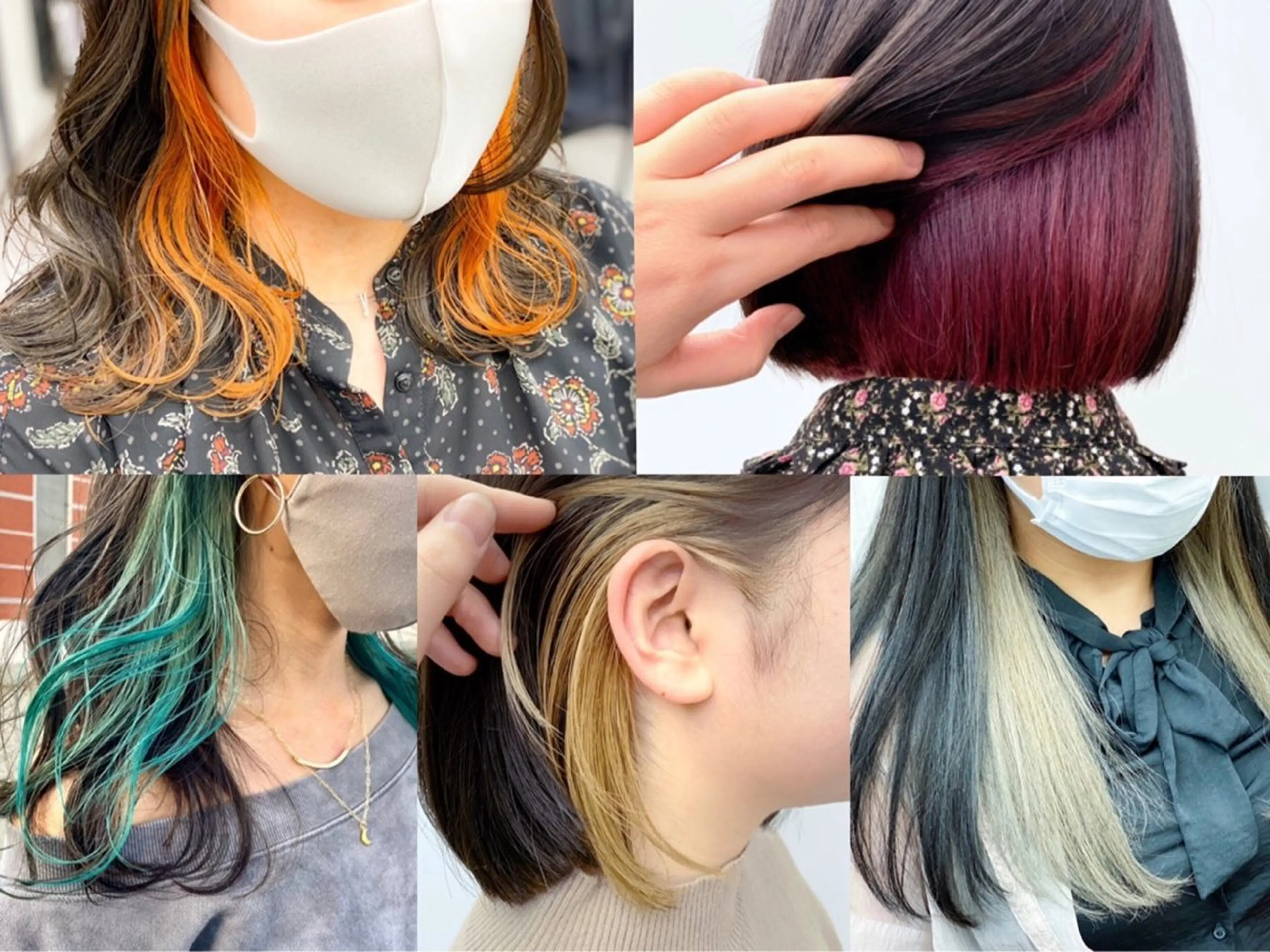 🔆インナーカラー➕TOKIOマスク🔆の写真