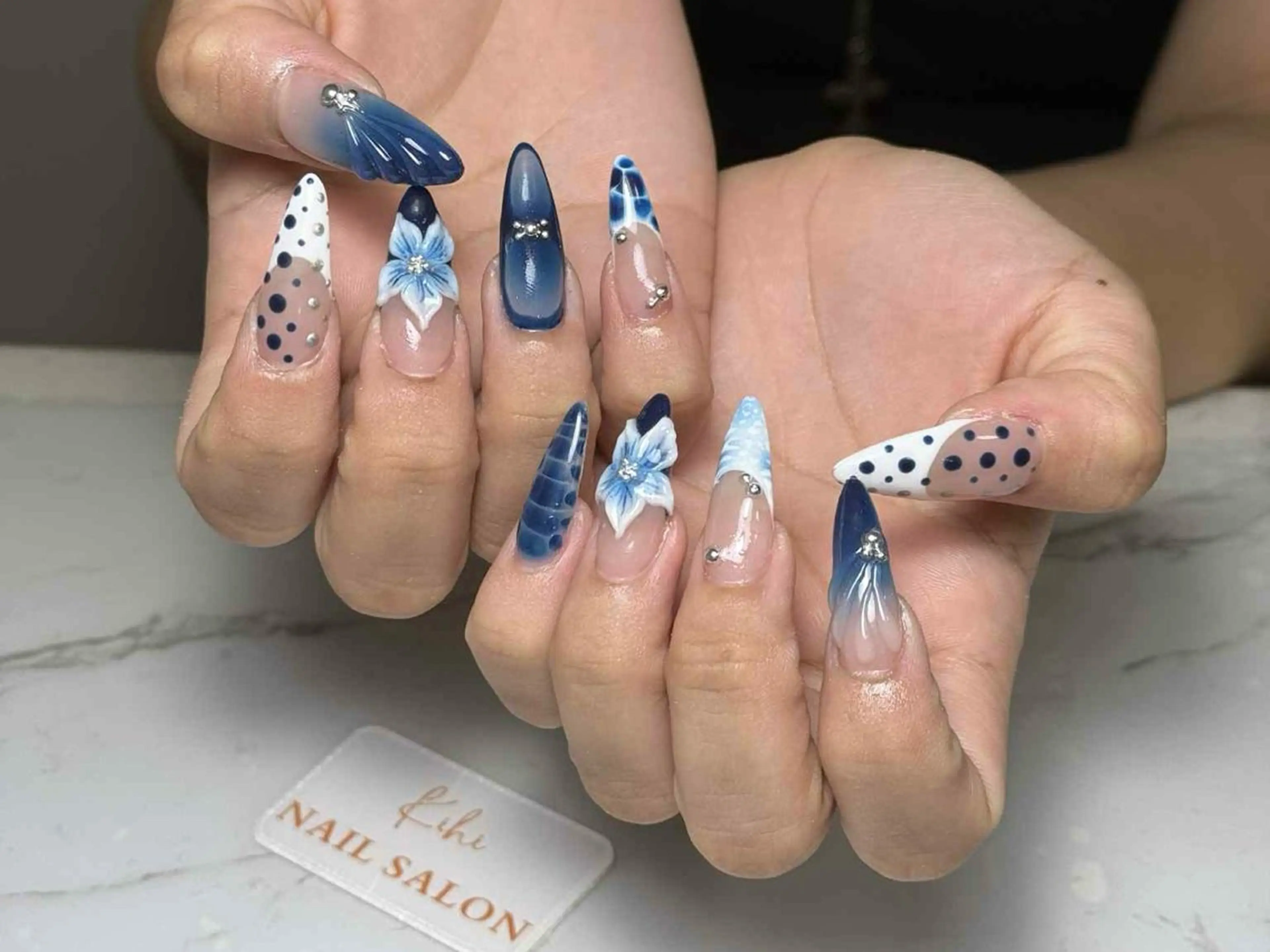 ネイル アートネイル フレンチネイル ジェルネイル グラデーション 韓国ネイル ハンドネイル ハンドケア Nail Salon Kihi さくらのネイルデザイン
