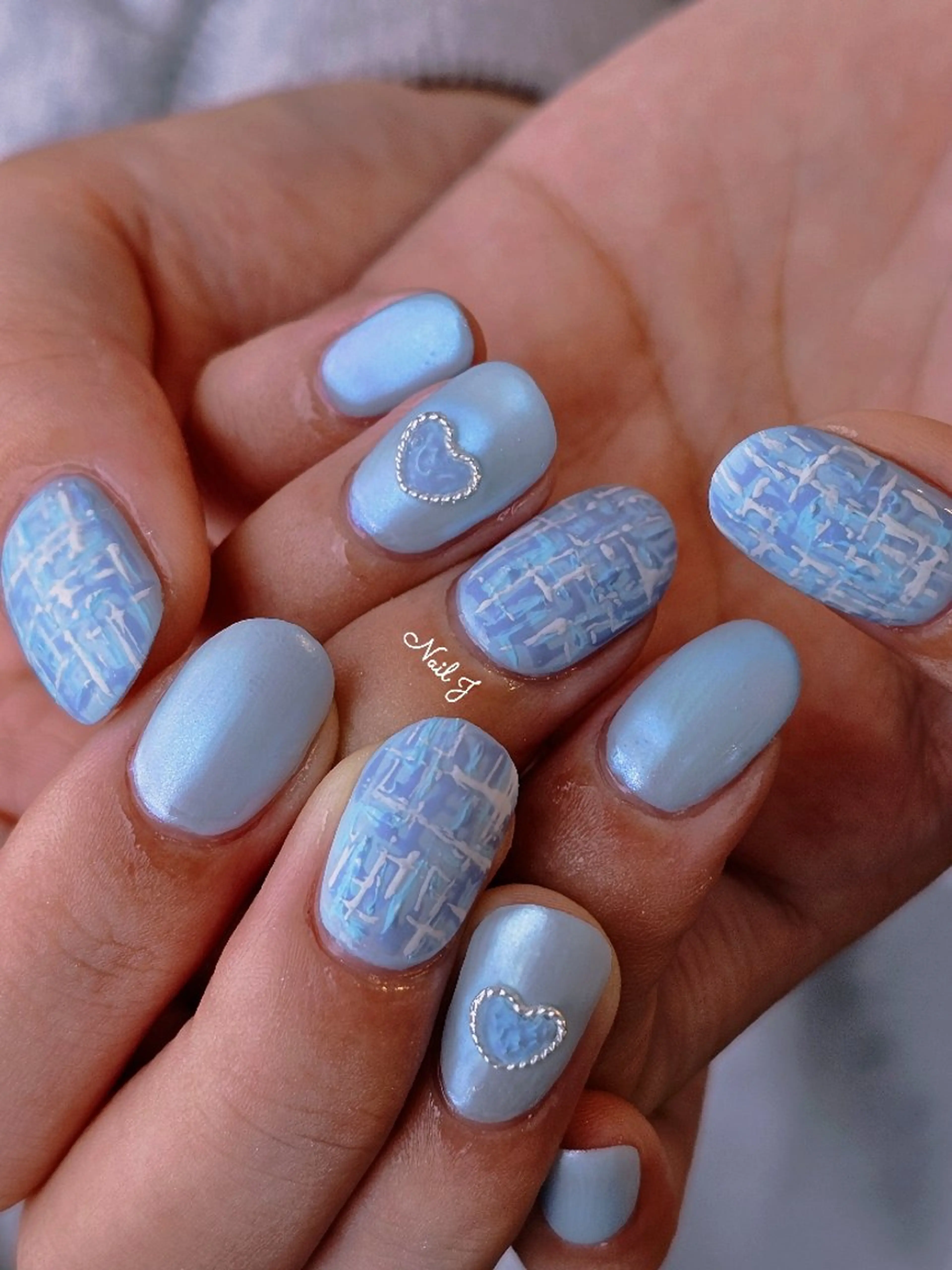 ネイル 韓国ネイル 持ち込み ハンドネイル Nail Jのネイルデザイン