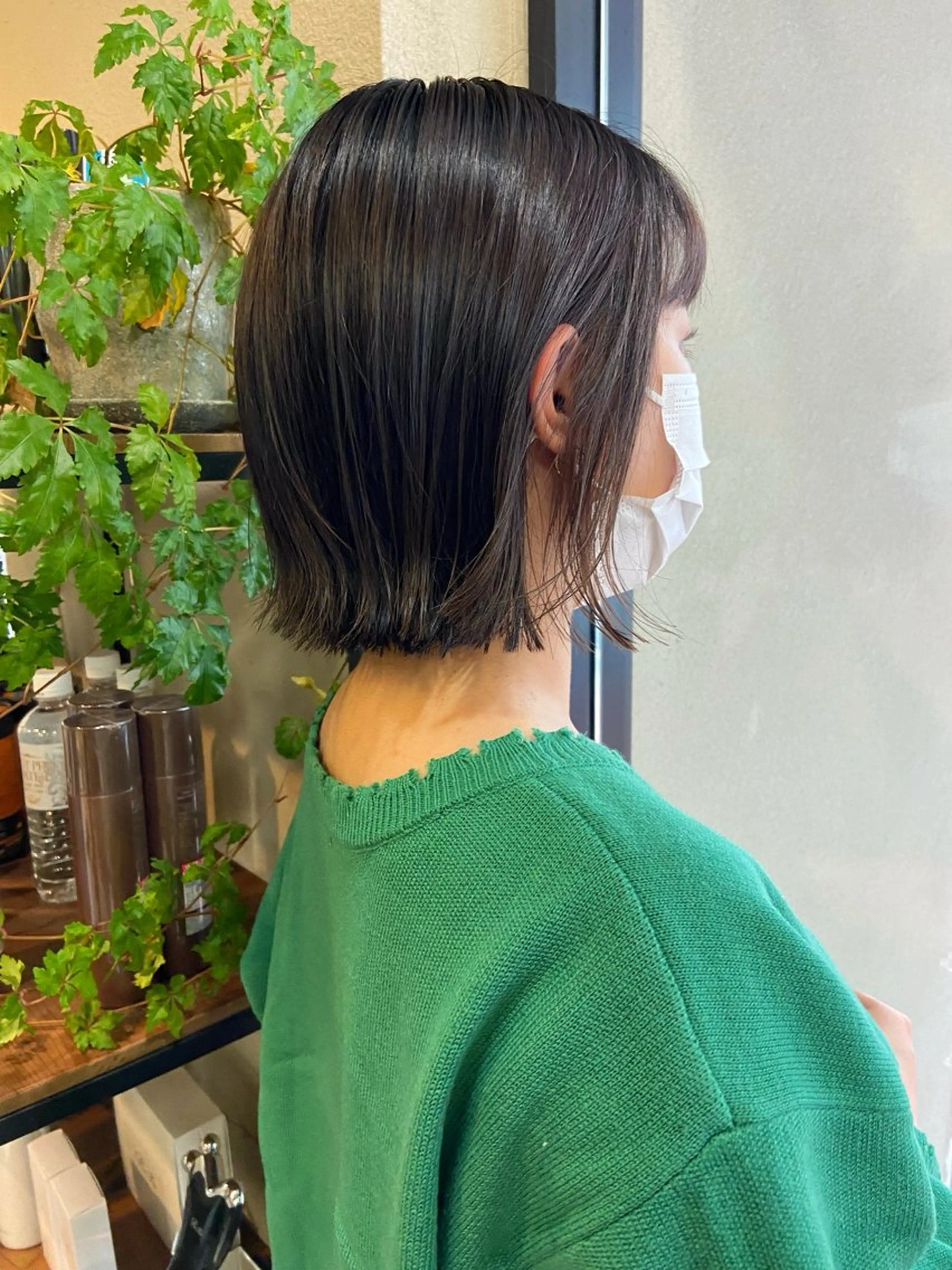 ショート 艶カラー/ベージュ カラー/tuburaのヘアスタイル