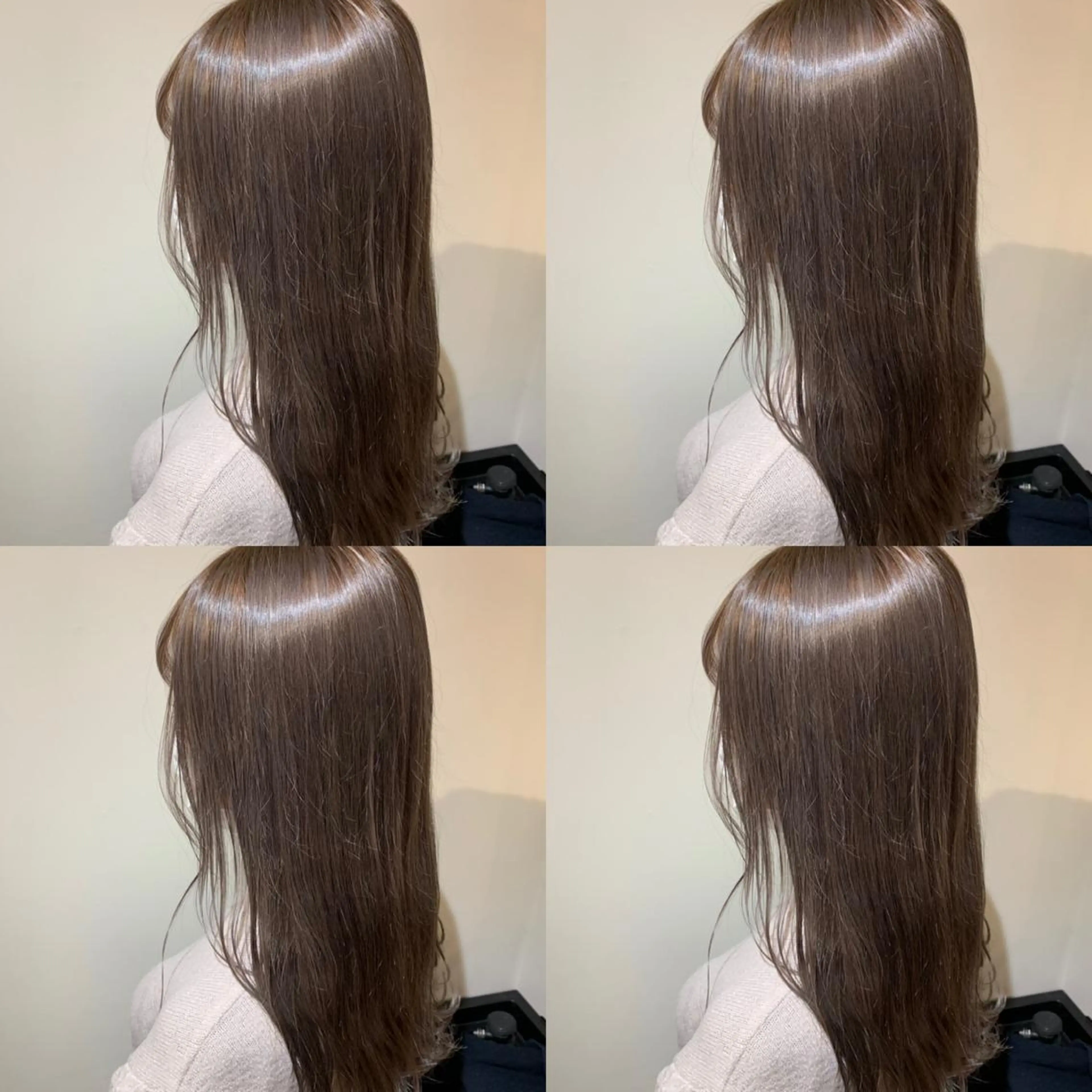 ミディアム カット ヘアカラー トリートメント ✨髪質改善✖︎韓国 レイヤー✨ナカムラのヘアスタイル