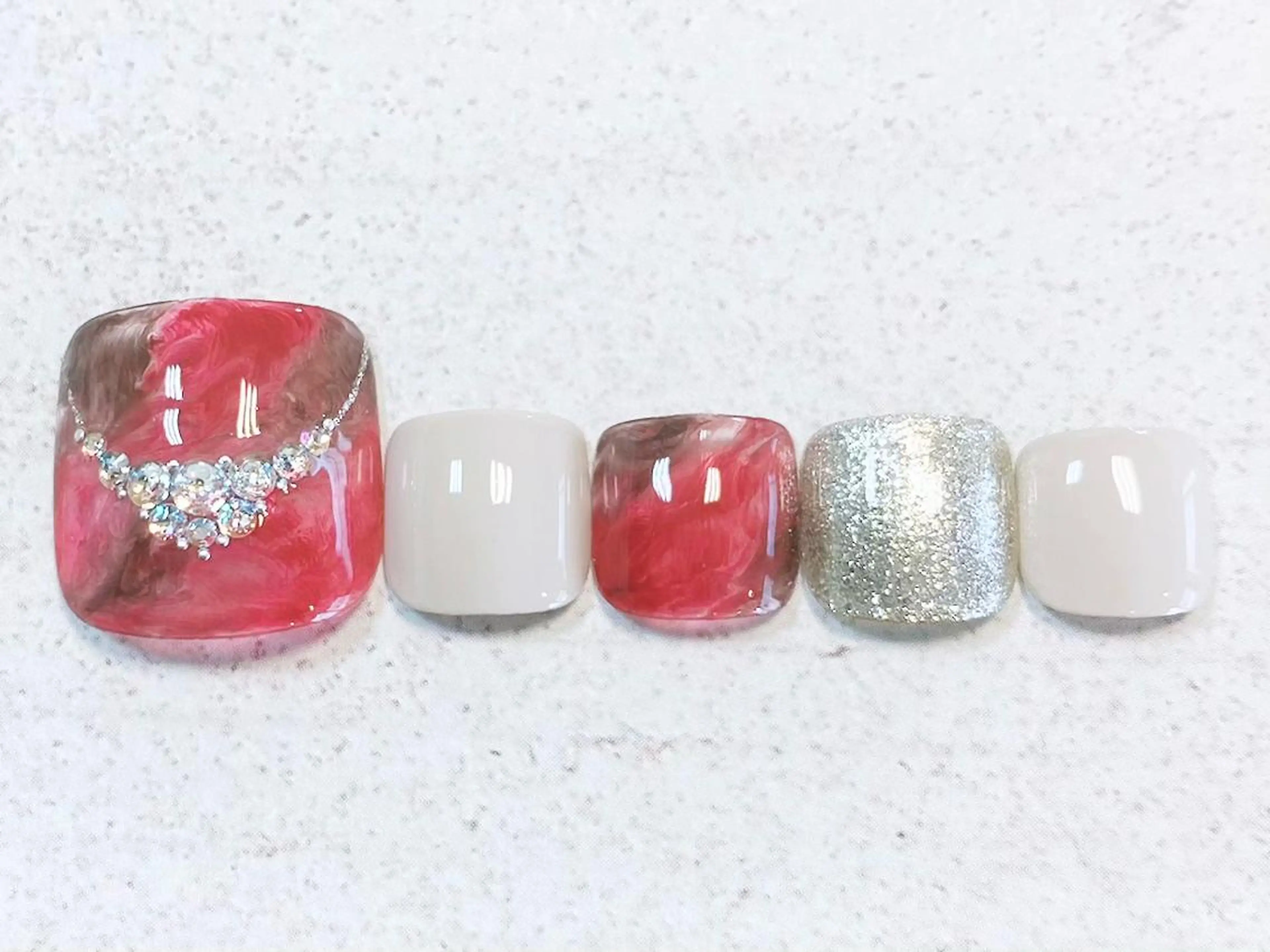 ネイル フットネイル Nail salon mewのネイルデザイン